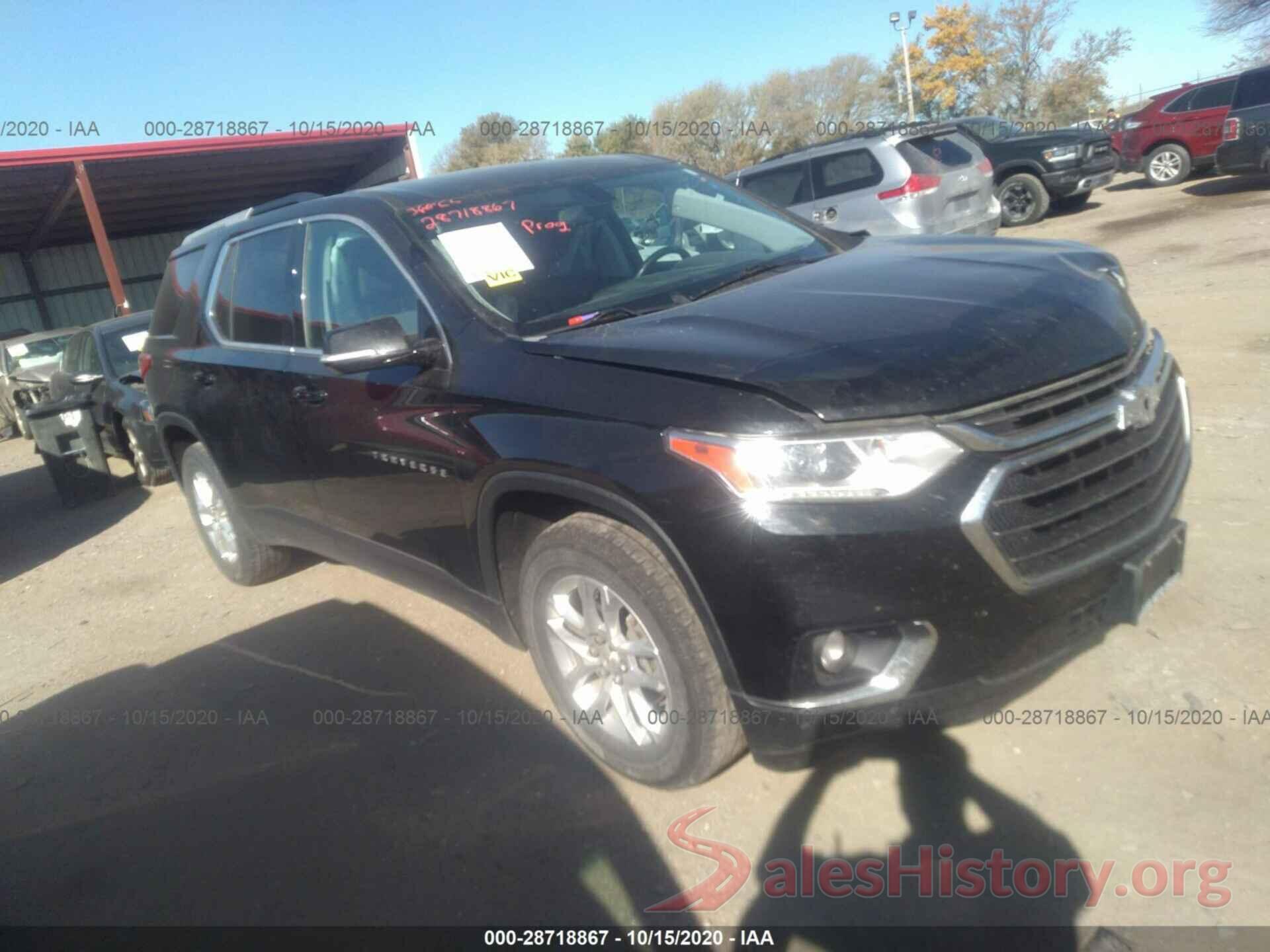 1GNERGKW5JJ211509 2018 CHEVROLET TRAVERSE