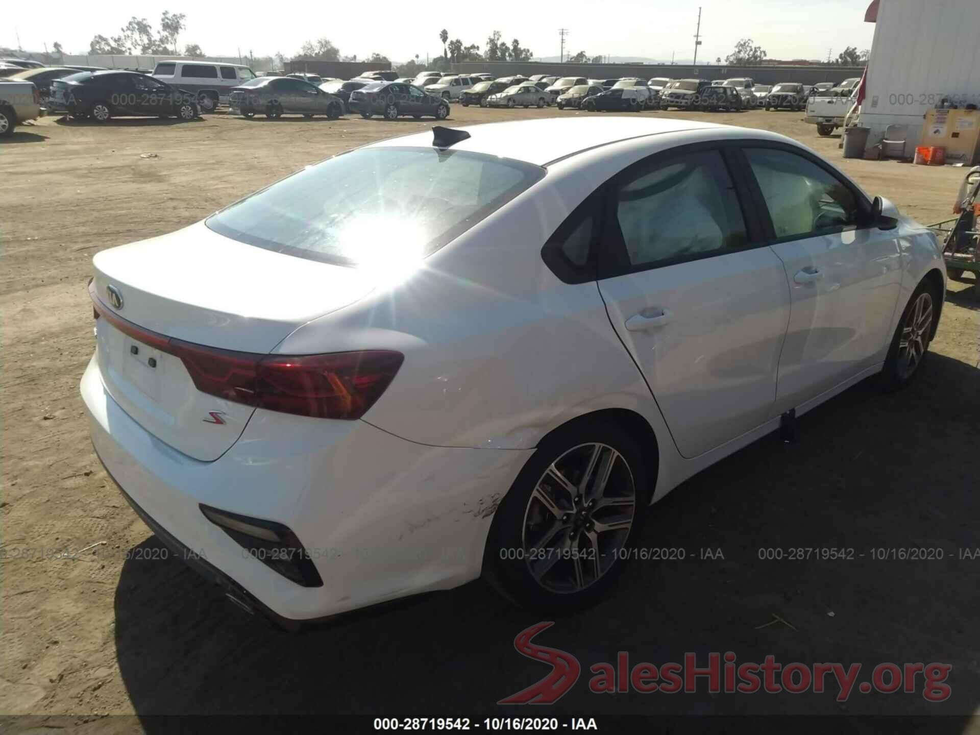 3KPF34AD7KE087030 2019 KIA FORTE