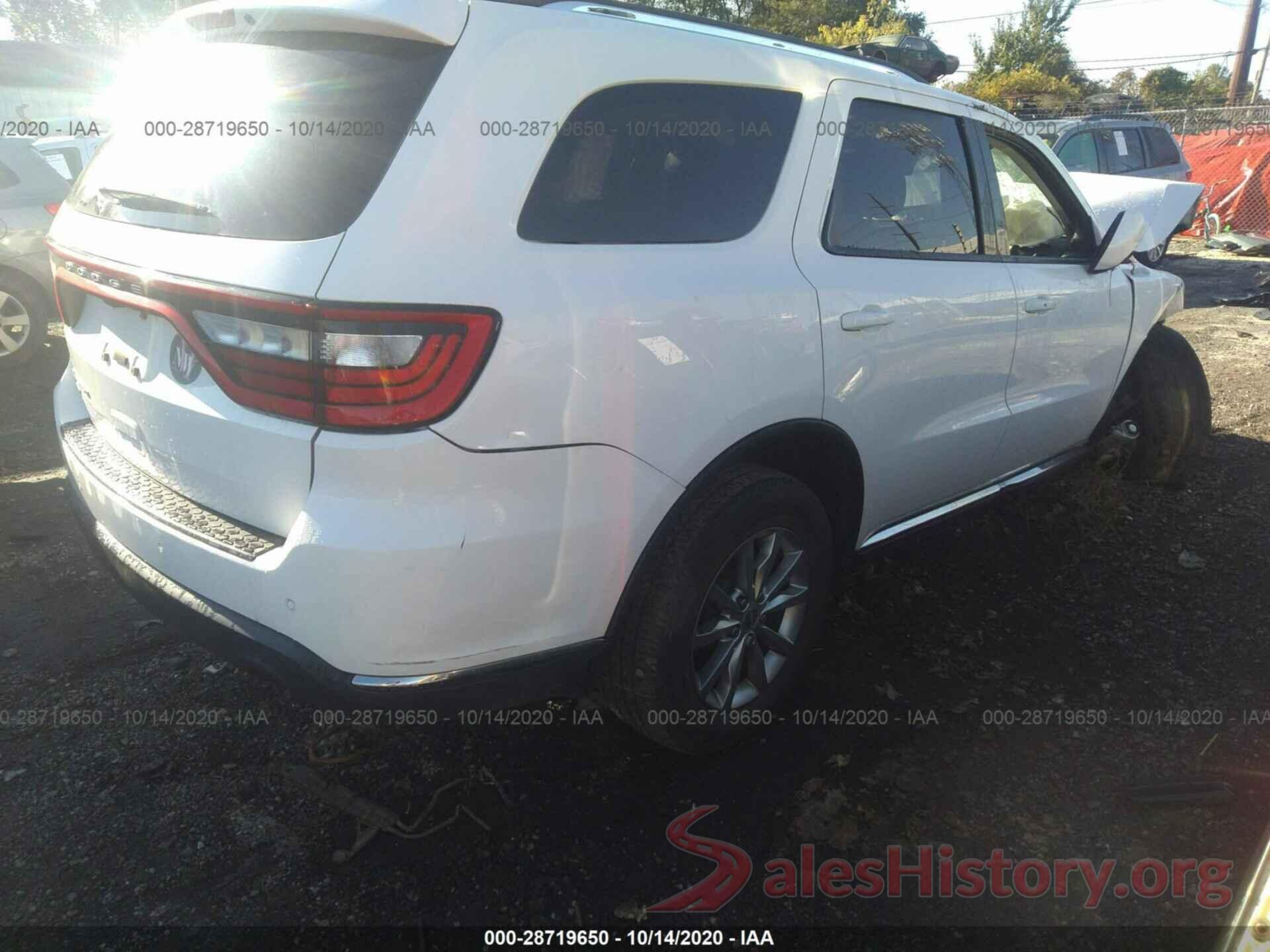 1C4RDJAG5HC741302 2017 DODGE DURANGO