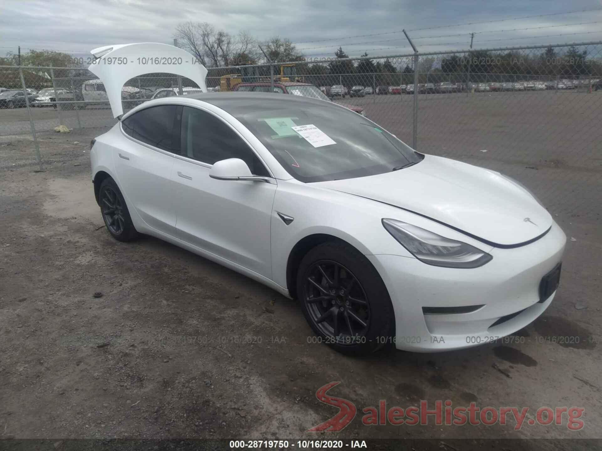 5YJ3E1EA2KF484439 2019 TESLA MODEL 3