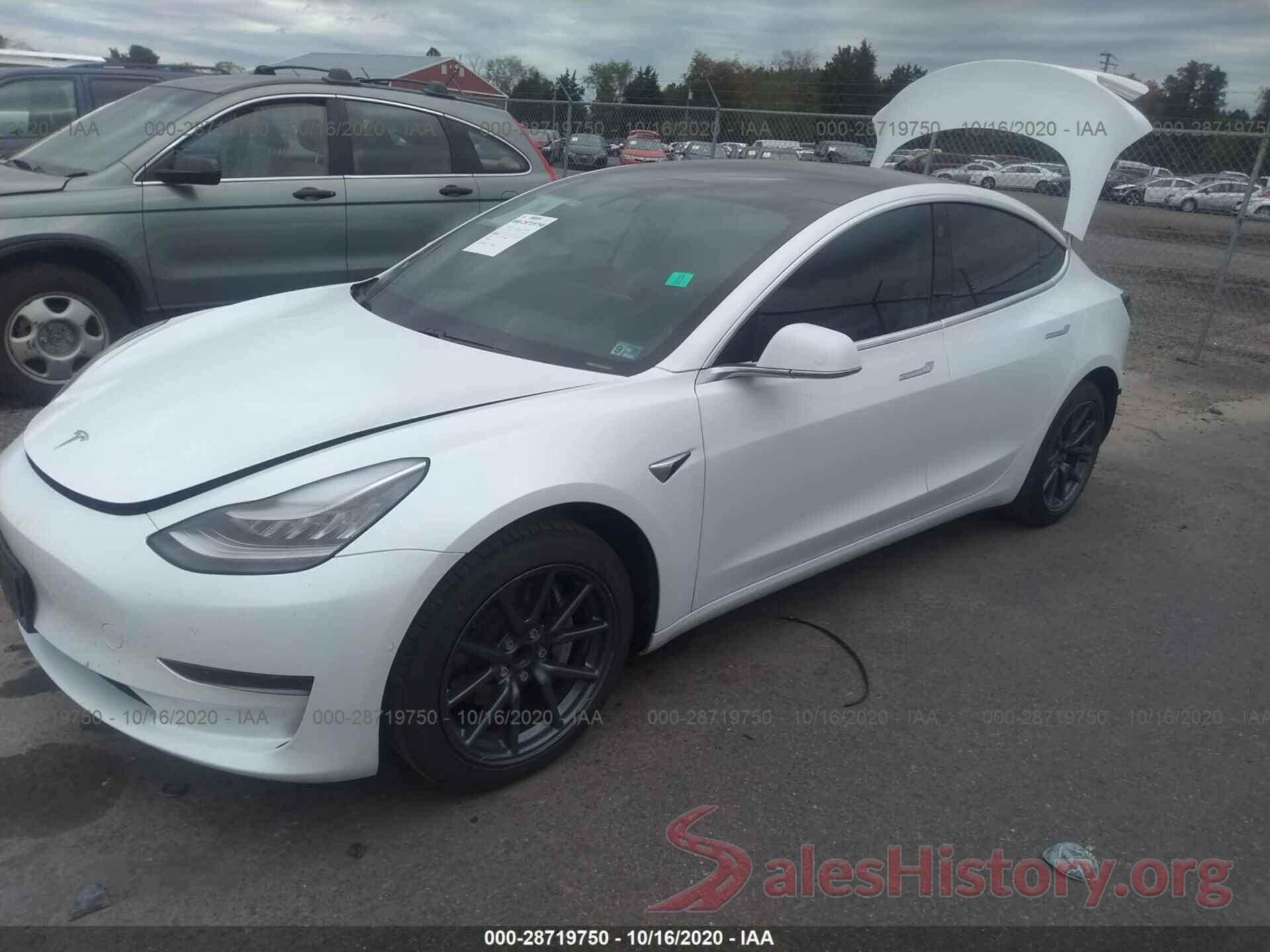 5YJ3E1EA2KF484439 2019 TESLA MODEL 3