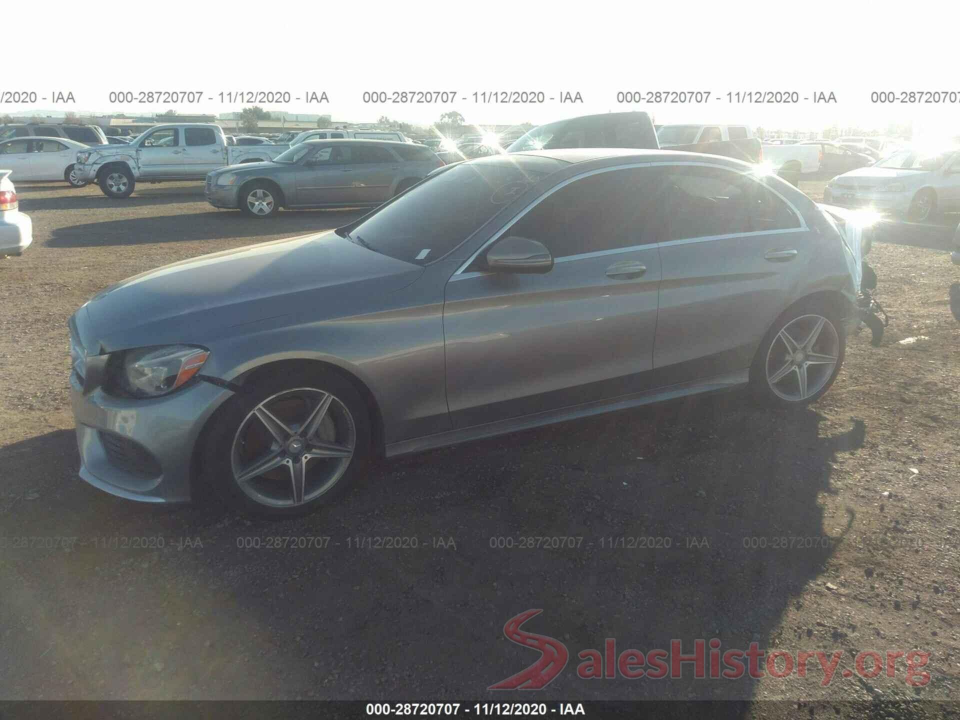 55SWF4KB4GU116262 2016 MERCEDES-BENZ C-CLASS