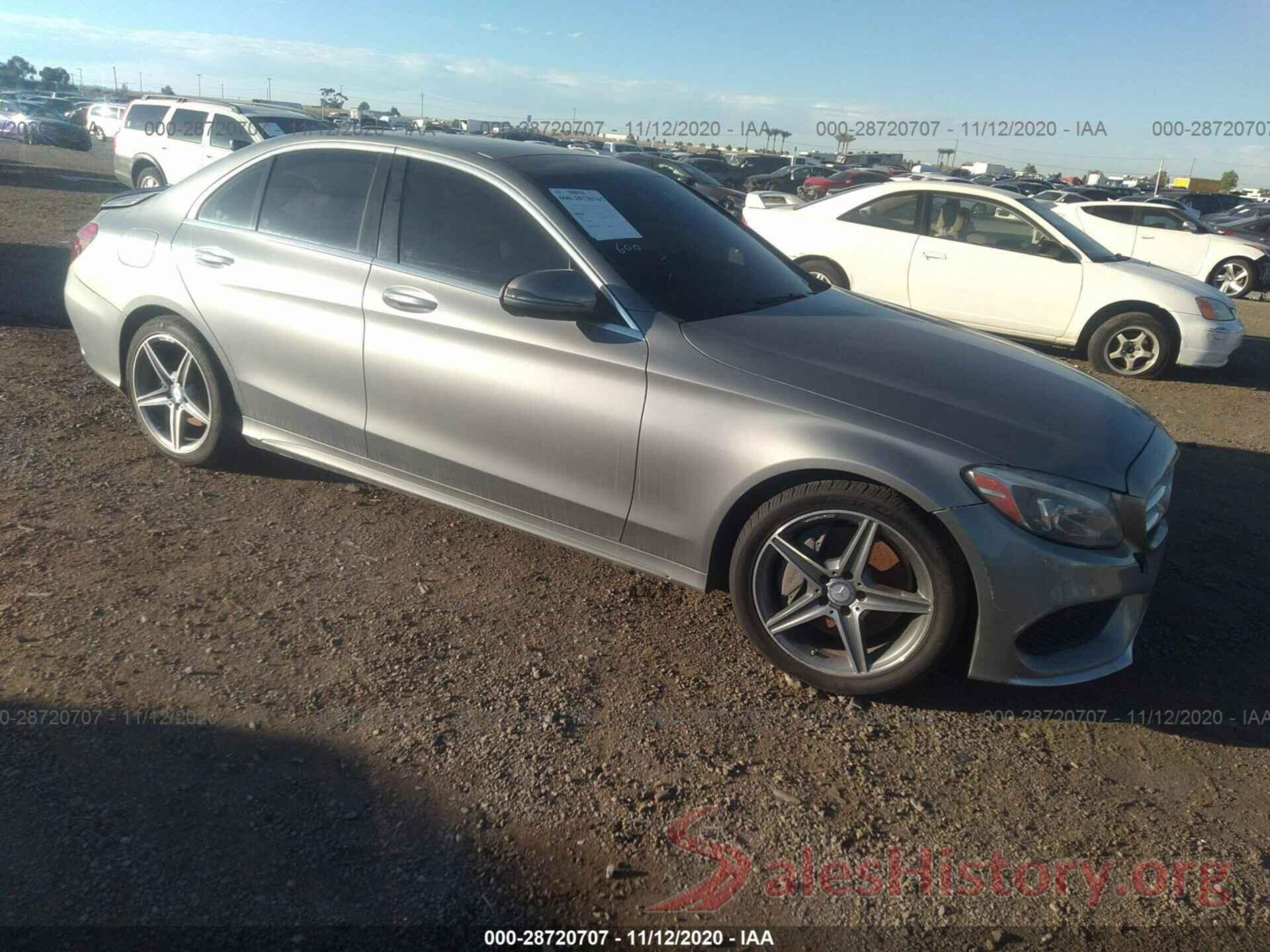 55SWF4KB4GU116262 2016 MERCEDES-BENZ C-CLASS