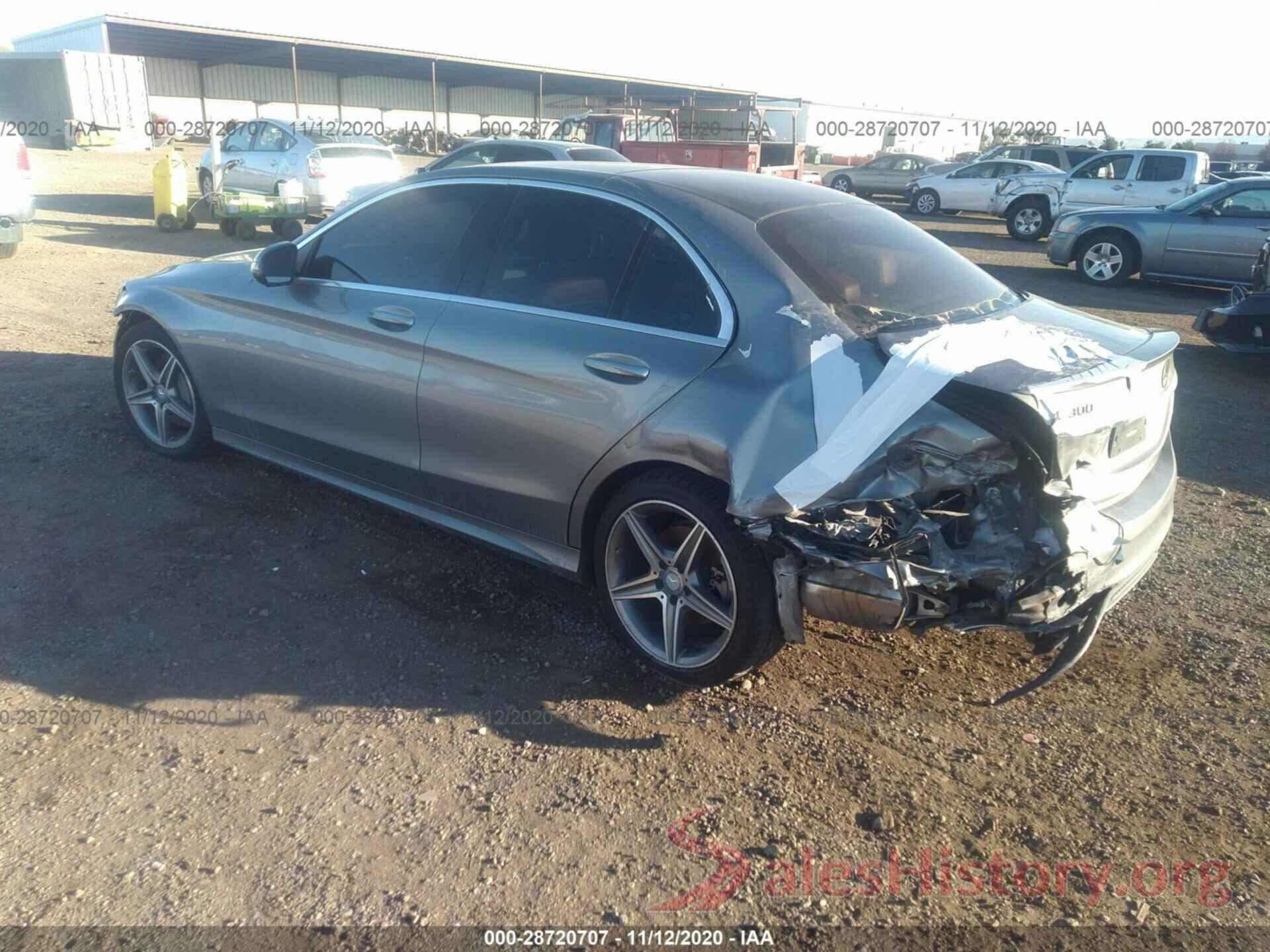 55SWF4KB4GU116262 2016 MERCEDES-BENZ C-CLASS