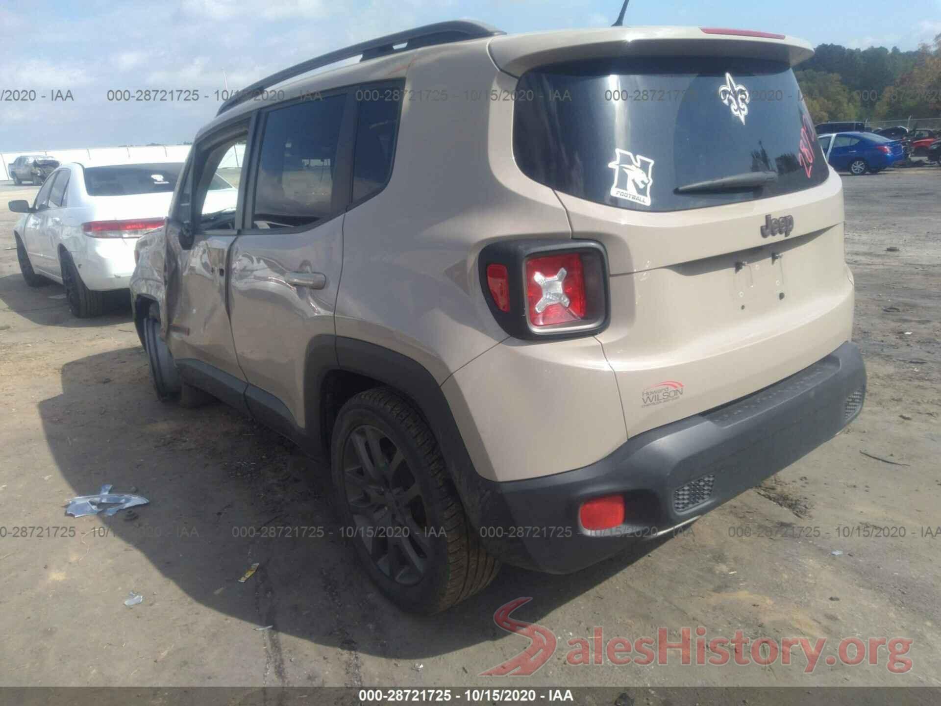 ZACCJABT5GPC70515 2016 JEEP RENEGADE