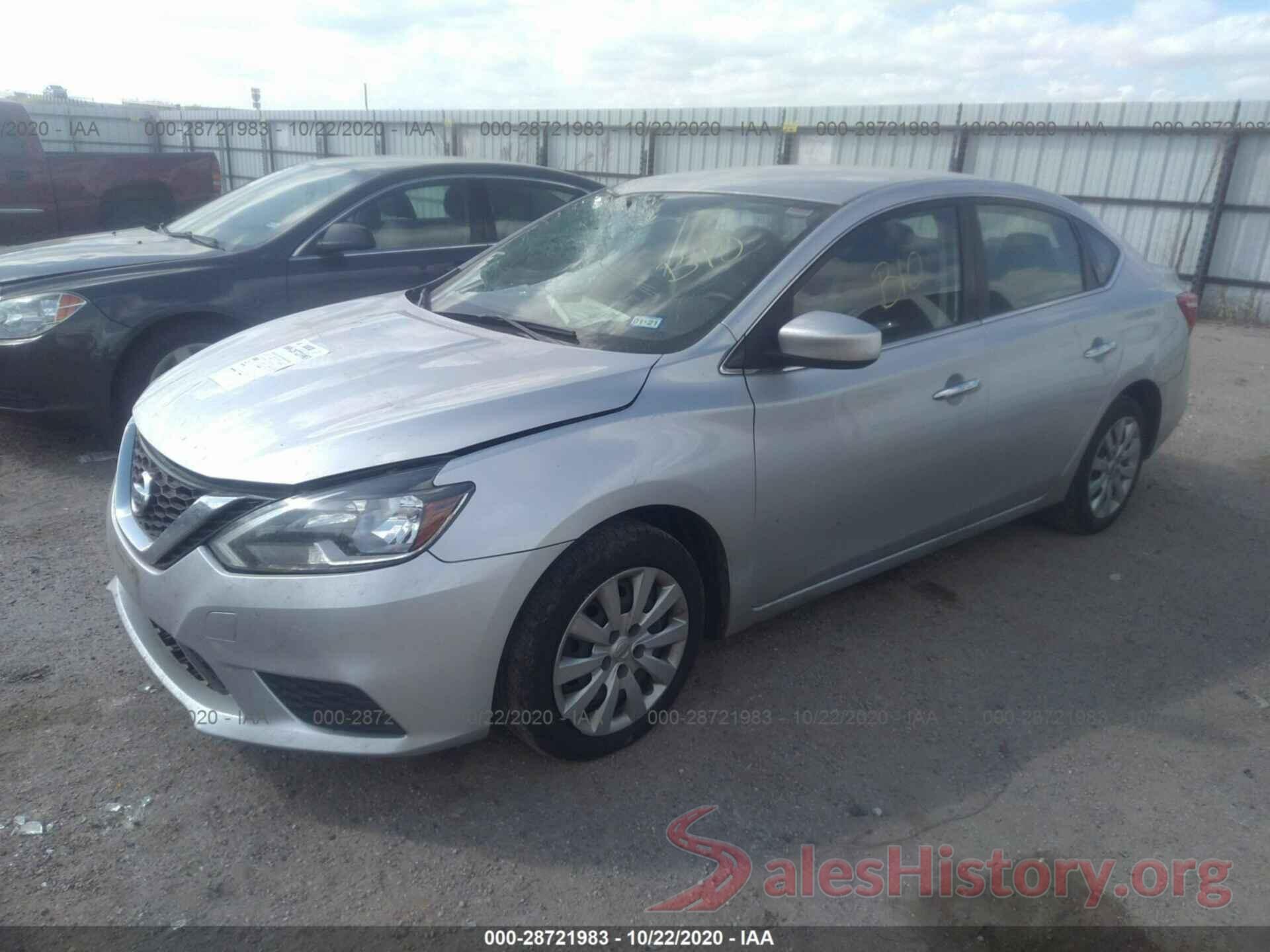 3N1AB7APXGY250366 2016 NISSAN SENTRA