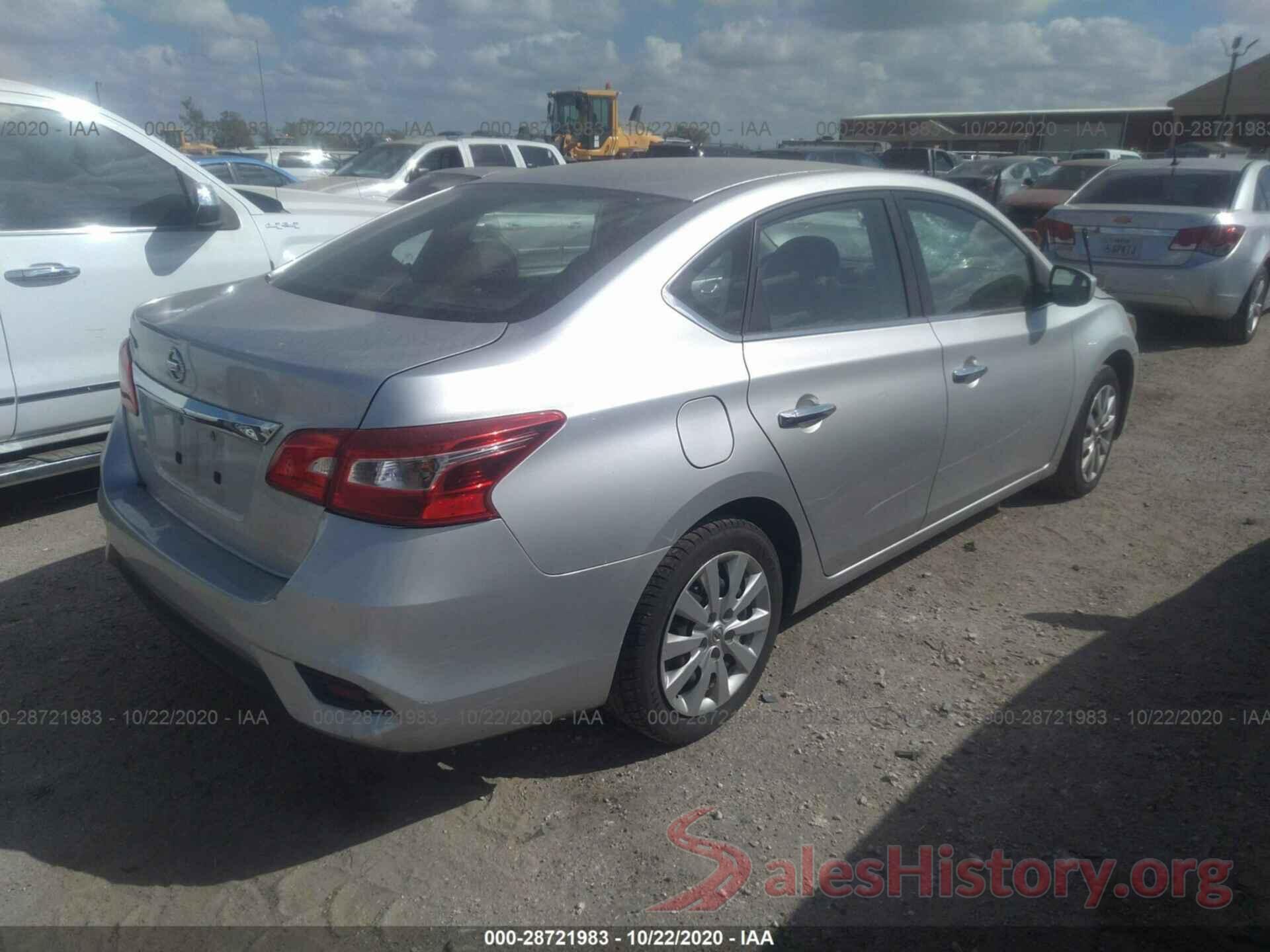 3N1AB7APXGY250366 2016 NISSAN SENTRA