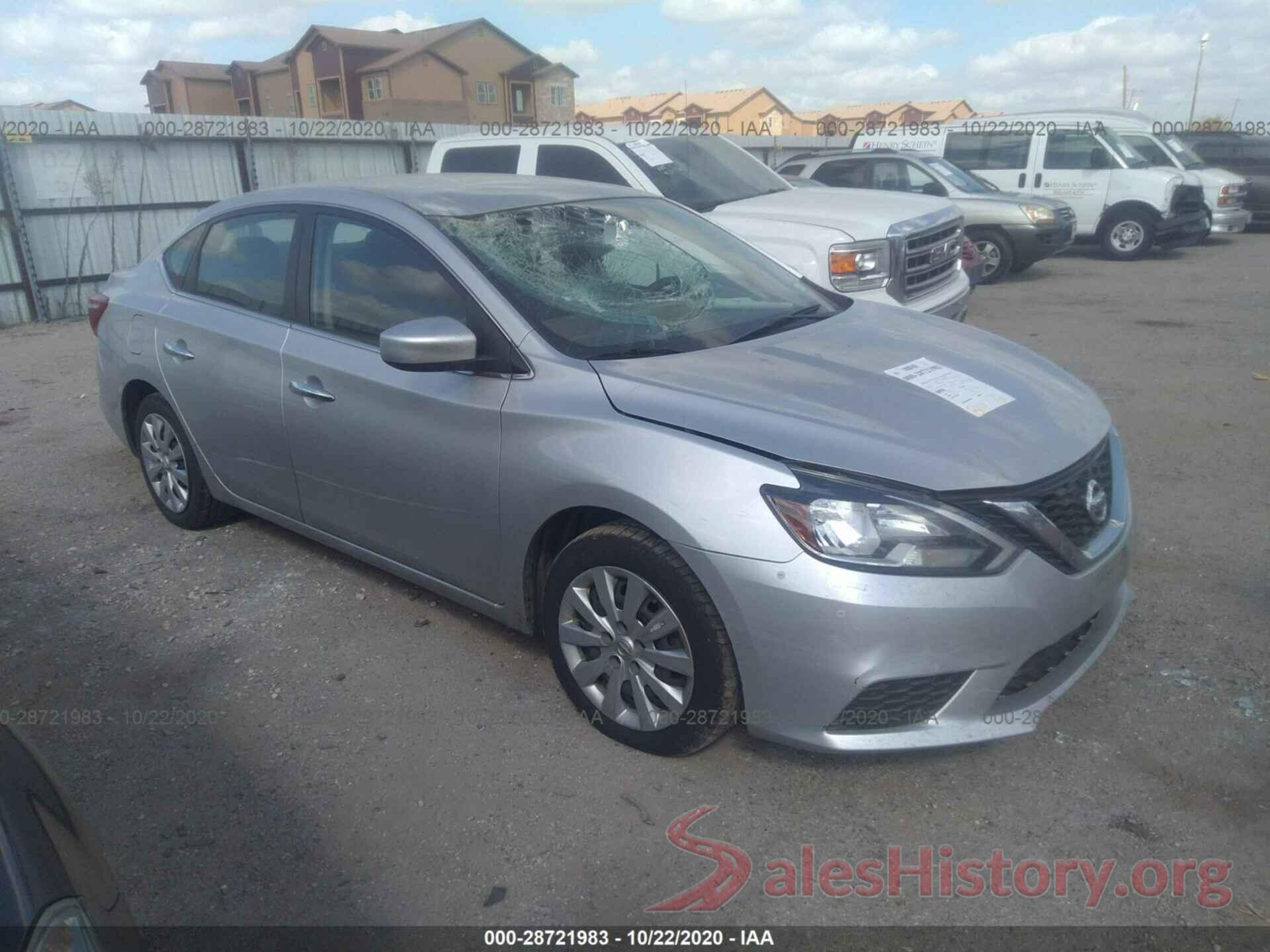 3N1AB7APXGY250366 2016 NISSAN SENTRA