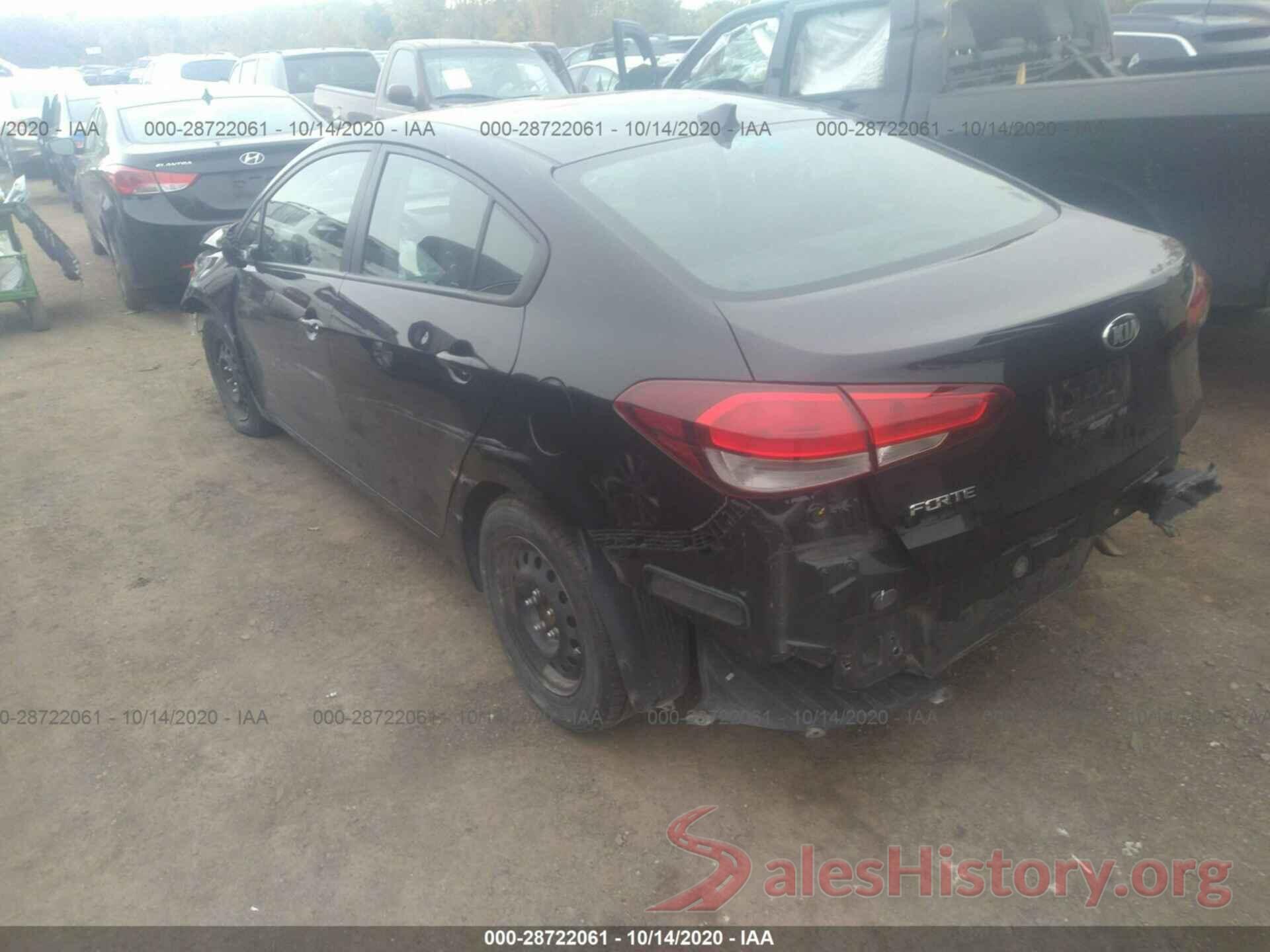 3KPFK4A78JE234922 2018 KIA FORTE