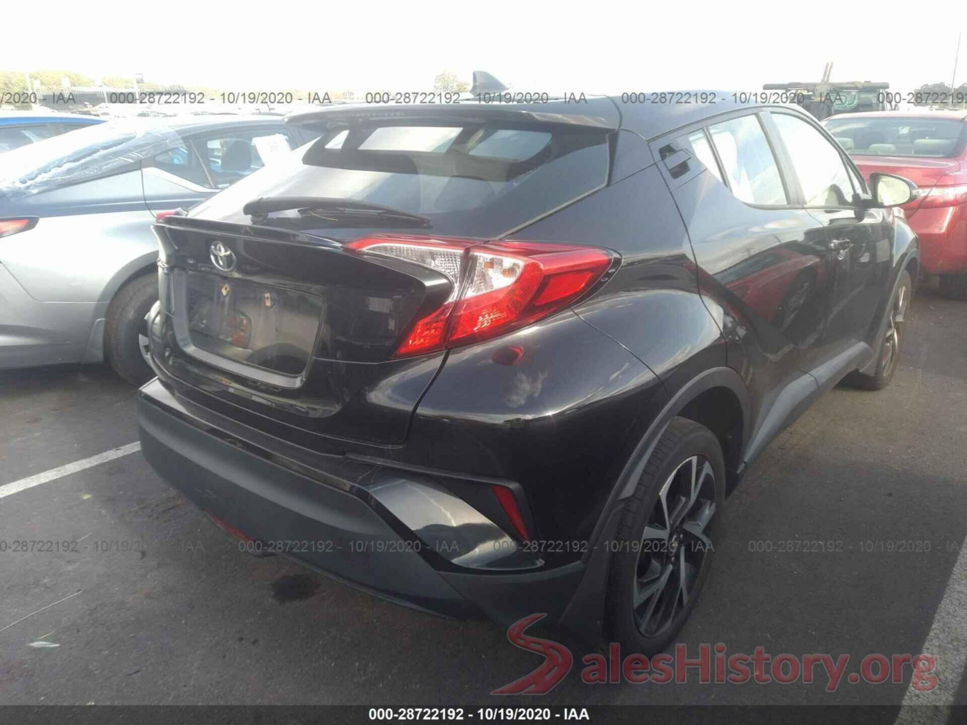 NMTKHMBX0JR036884 2018 TOYOTA C-HR