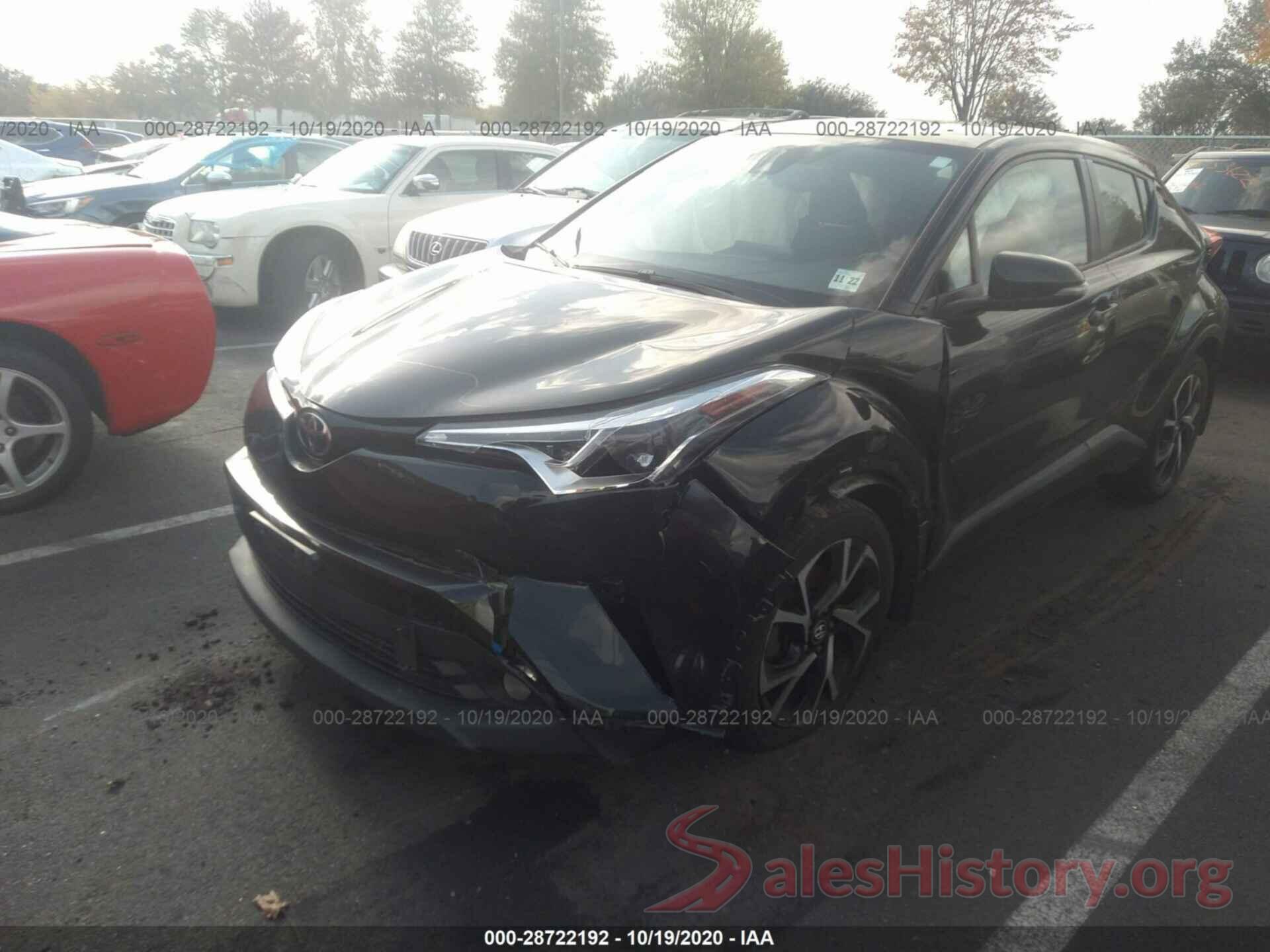 NMTKHMBX0JR036884 2018 TOYOTA C-HR