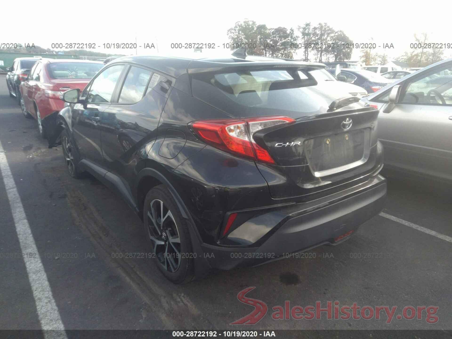 NMTKHMBX0JR036884 2018 TOYOTA C-HR