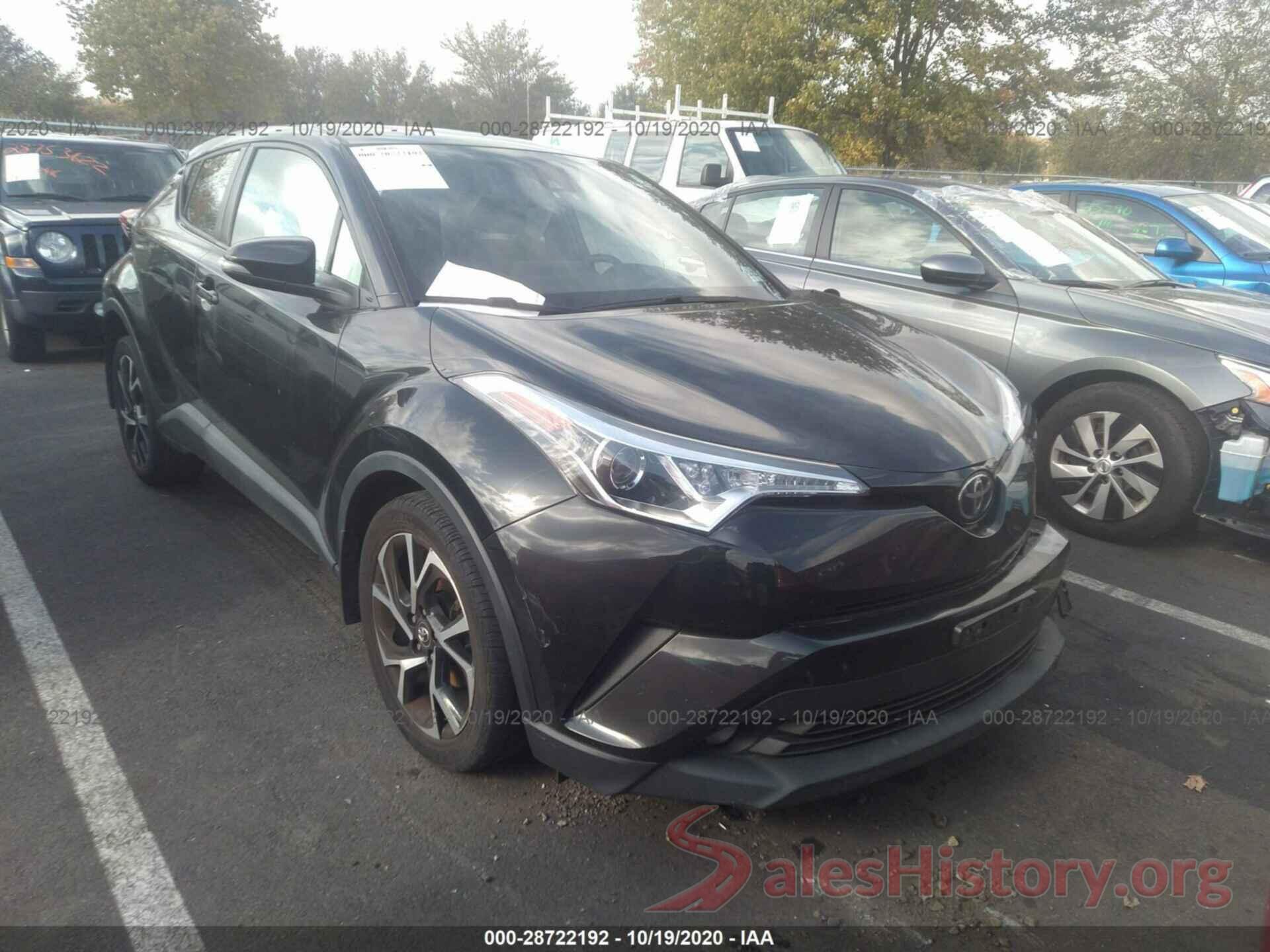 NMTKHMBX0JR036884 2018 TOYOTA C-HR