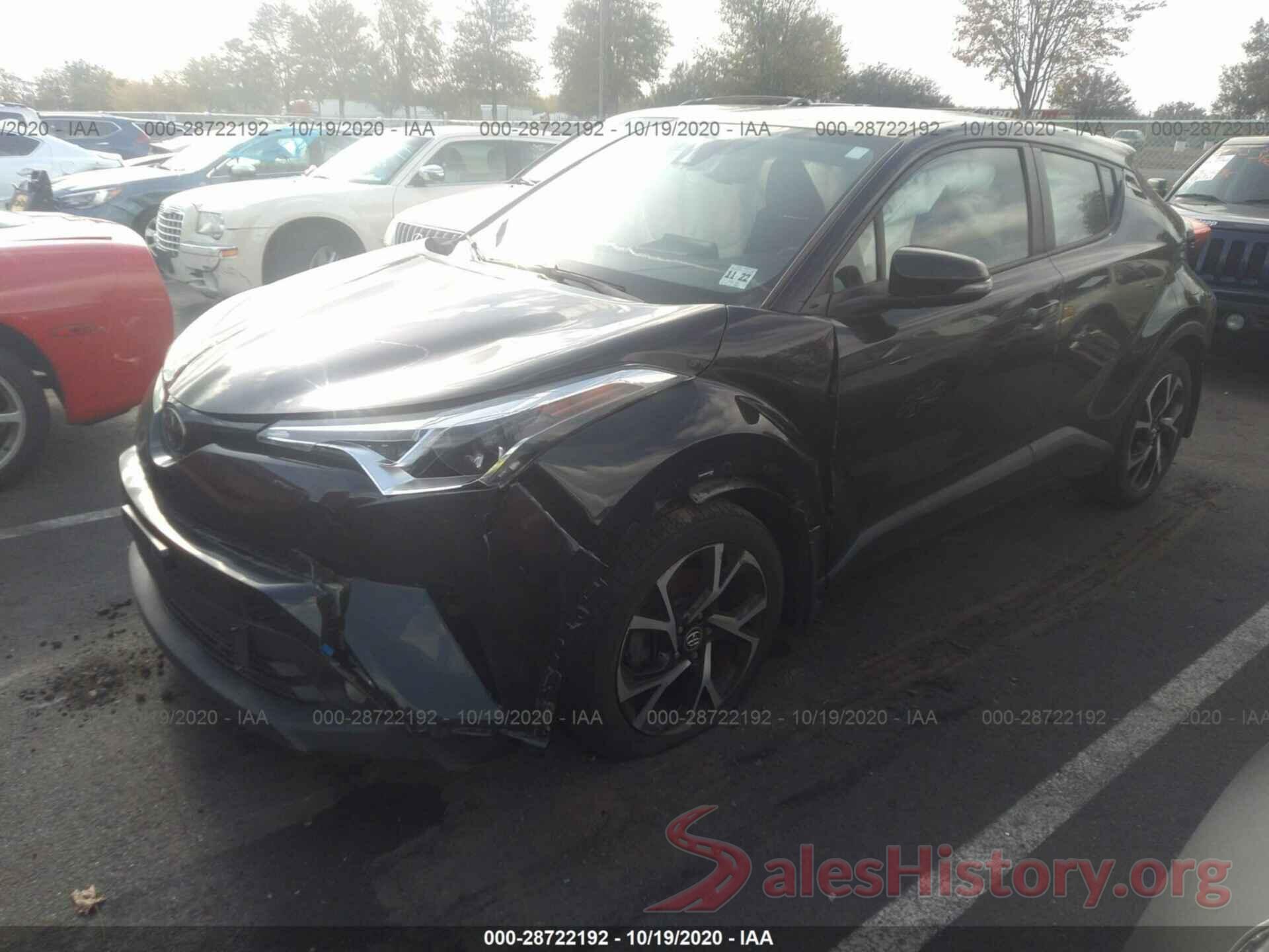 NMTKHMBX0JR036884 2018 TOYOTA C-HR