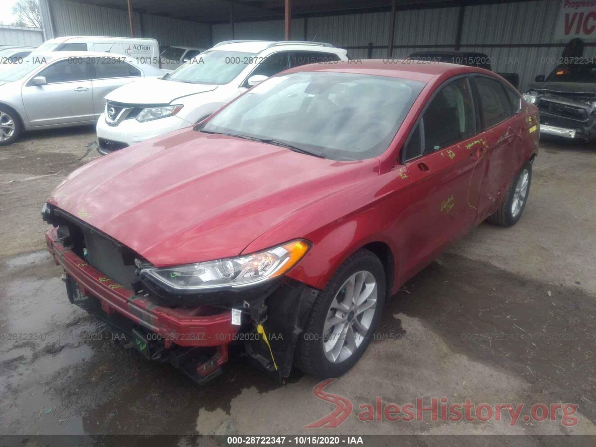 3FA6P0HD8LR168945 2020 FORD FUSION