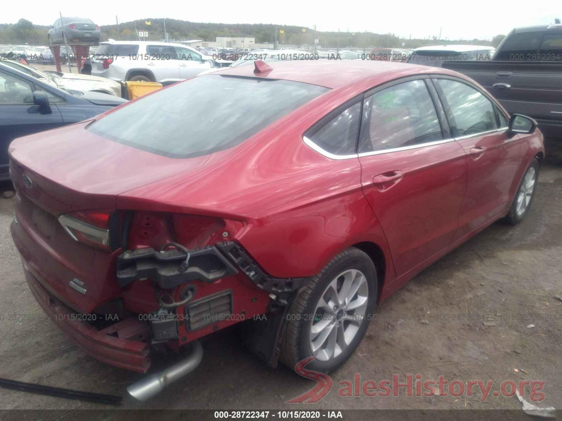 3FA6P0HD8LR168945 2020 FORD FUSION