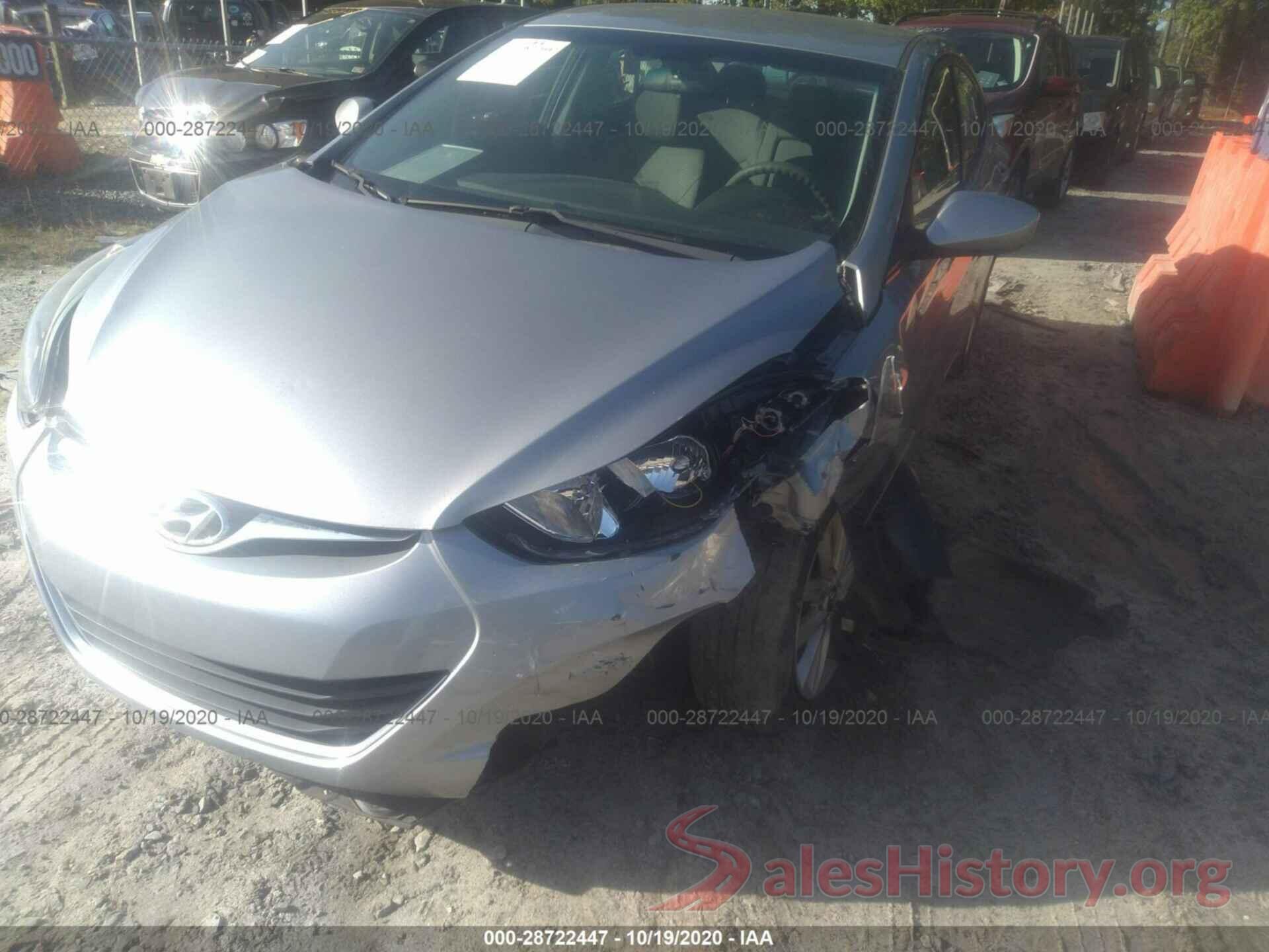 5NPDH4AE7FH591838 2015 HYUNDAI ELANTRA