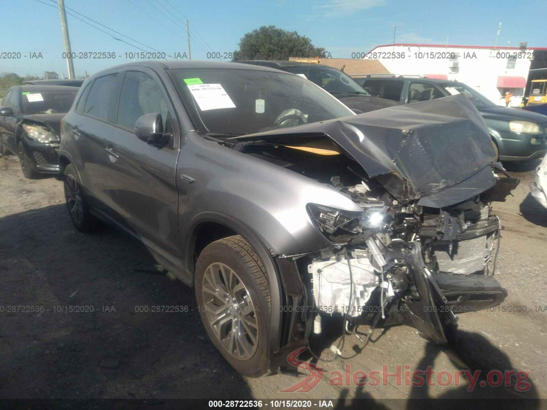 JA4AP3AU6KU035148 2019 MITSUBISHI OUTLANDER SPORT