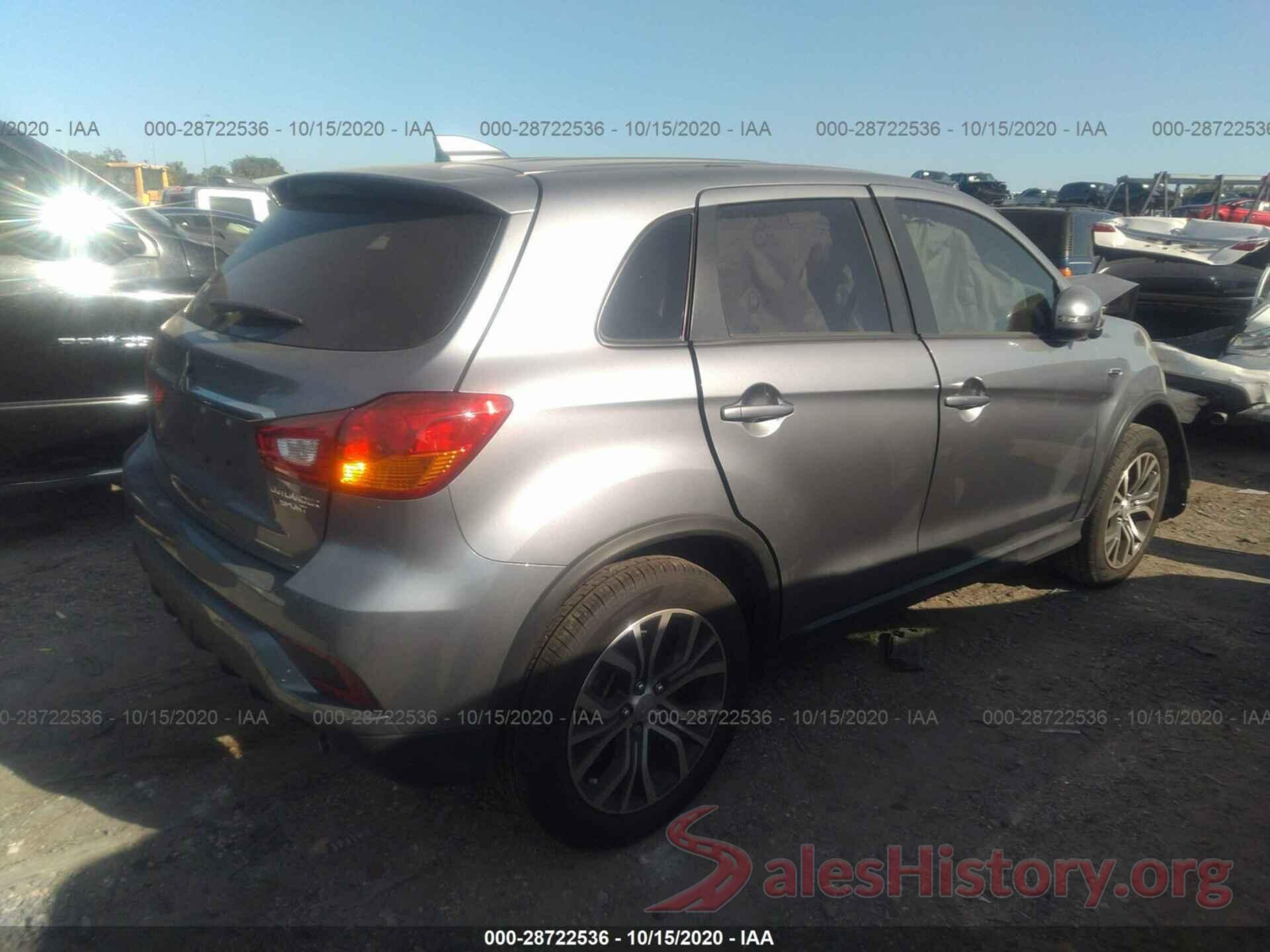 JA4AP3AU6KU035148 2019 MITSUBISHI OUTLANDER SPORT