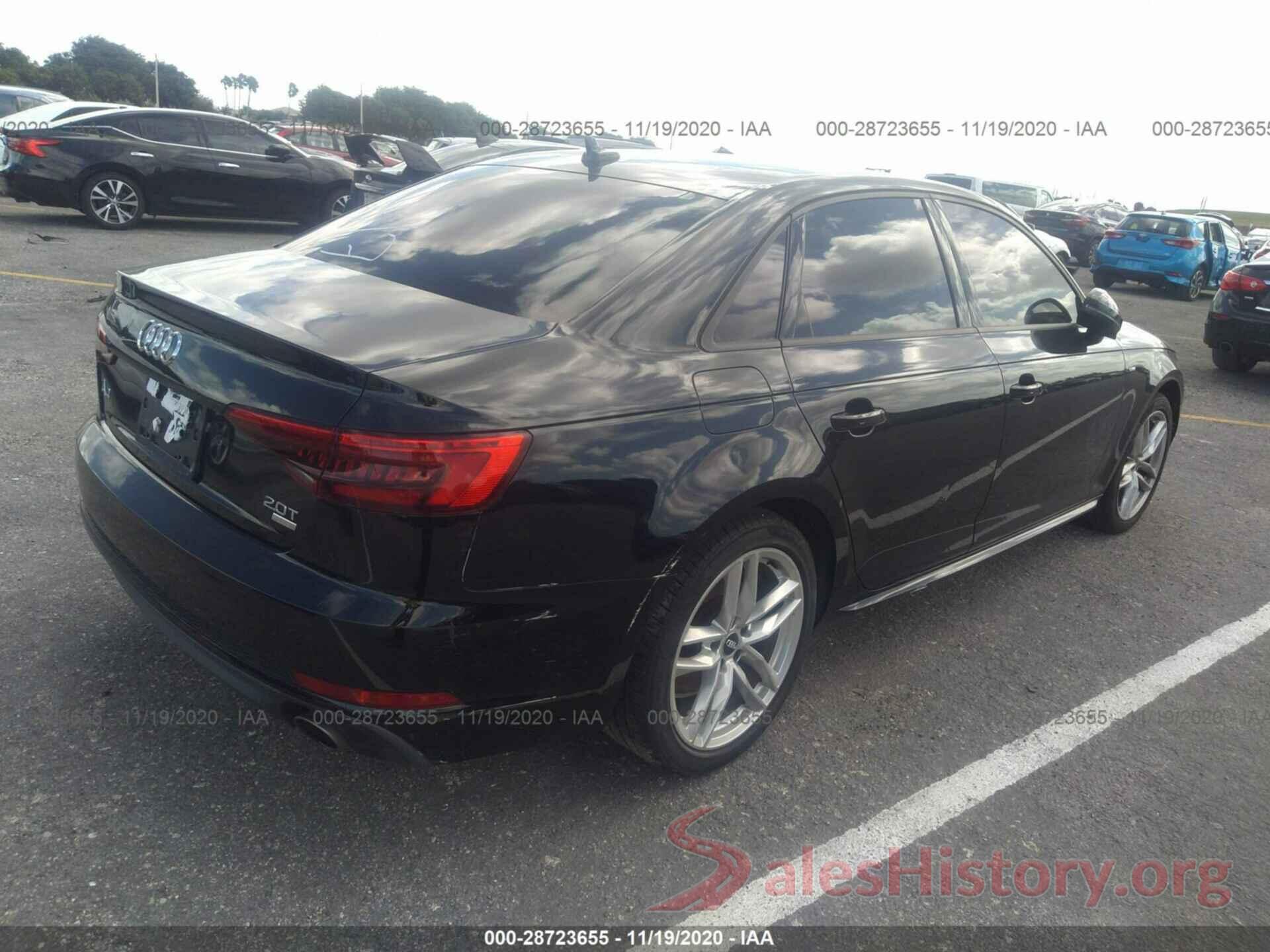 WAUKMAF40HN041320 2017 AUDI A4