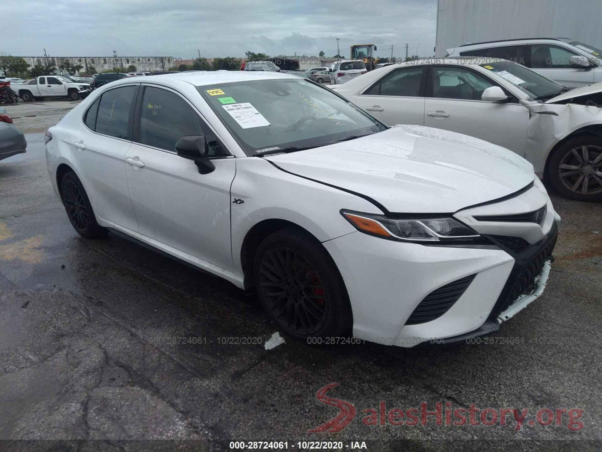 4T1B11HK5KU770509 2019 TOYOTA CAMRY