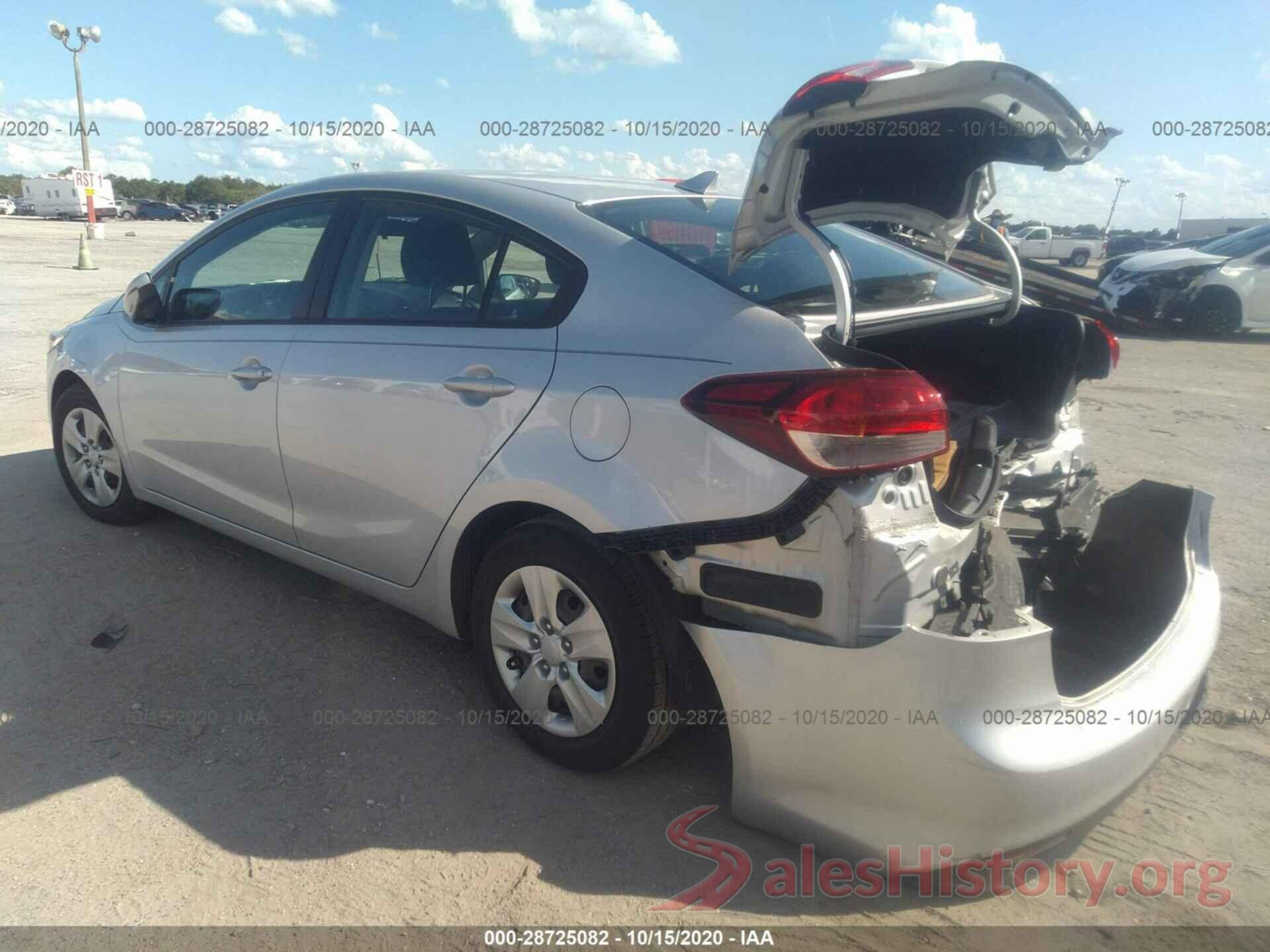 3KPFK4A76JE180746 2018 KIA FORTE