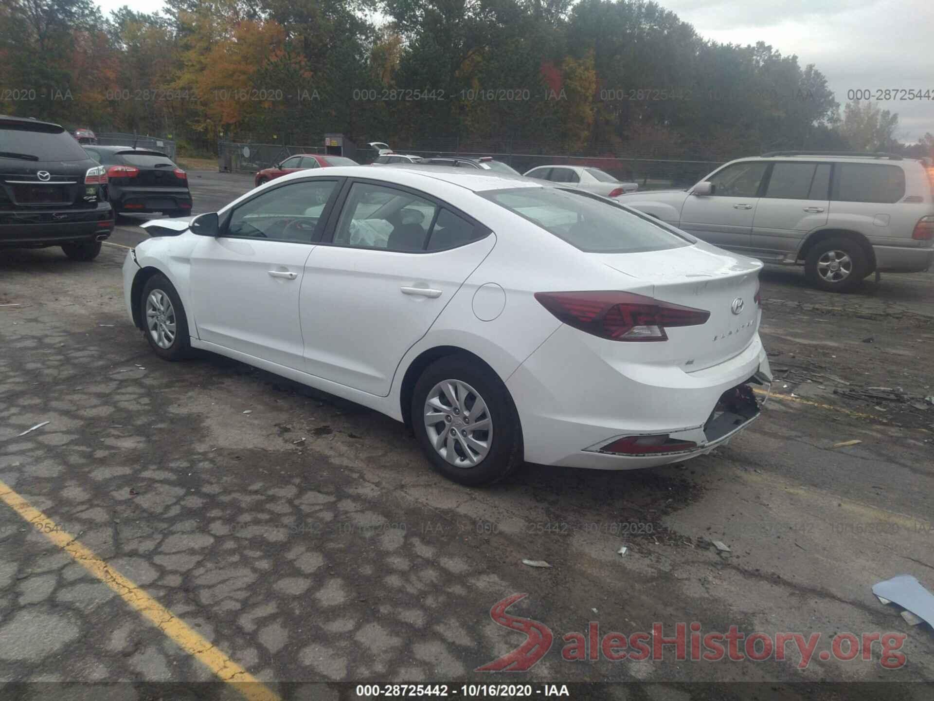 5NPD74LF7KH455955 2019 HYUNDAI ELANTRA