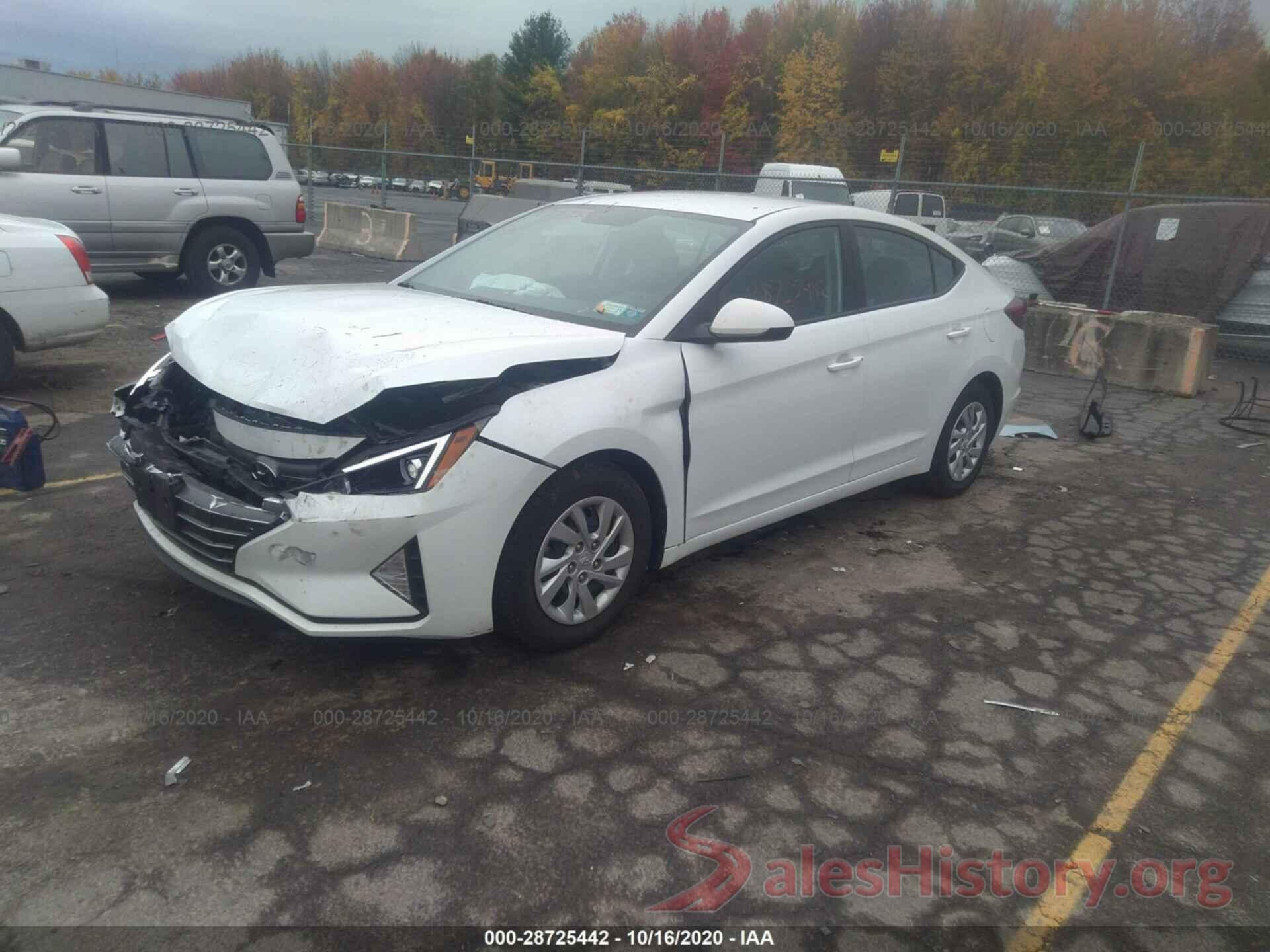 5NPD74LF7KH455955 2019 HYUNDAI ELANTRA