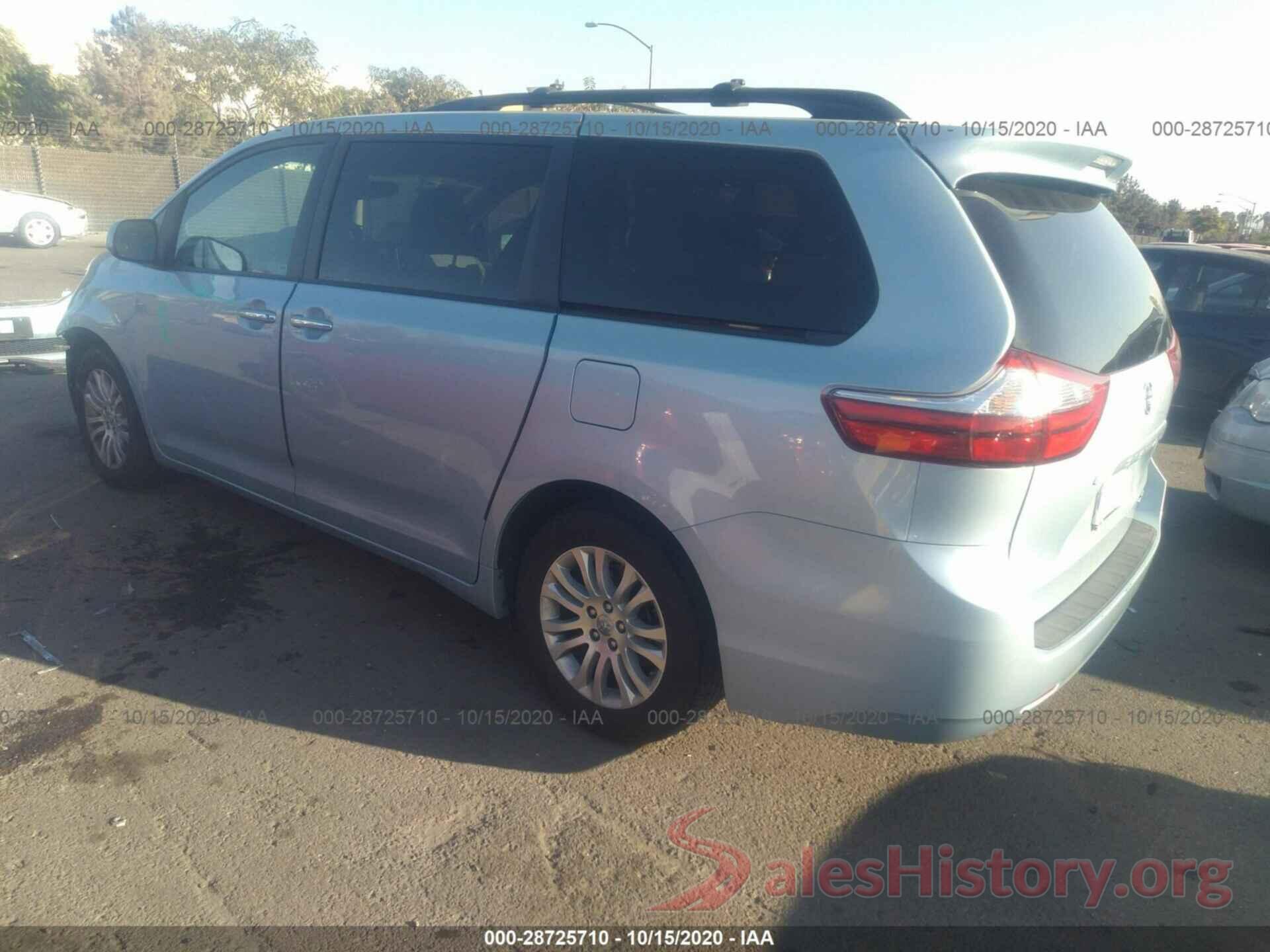 5TDYZ3DC0HS869611 2017 TOYOTA SIENNA