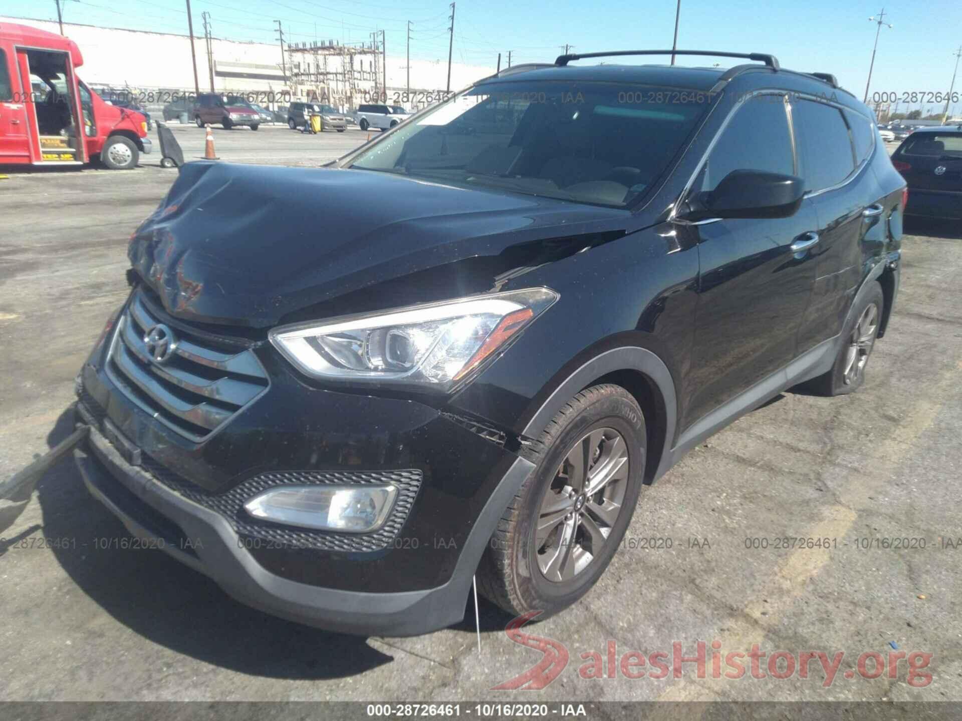 5XYZU3LB9GG308377 2016 HYUNDAI SANTA FE SPORT