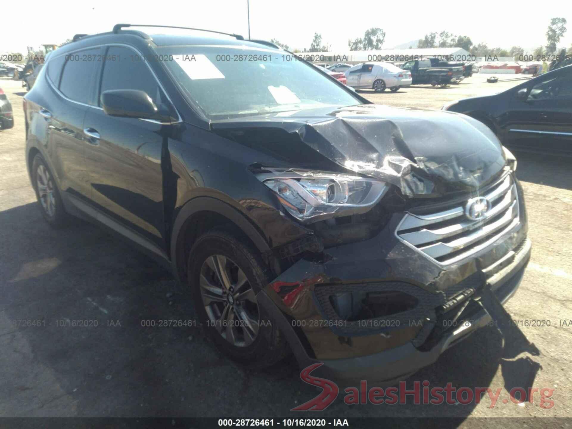 5XYZU3LB9GG308377 2016 HYUNDAI SANTA FE SPORT