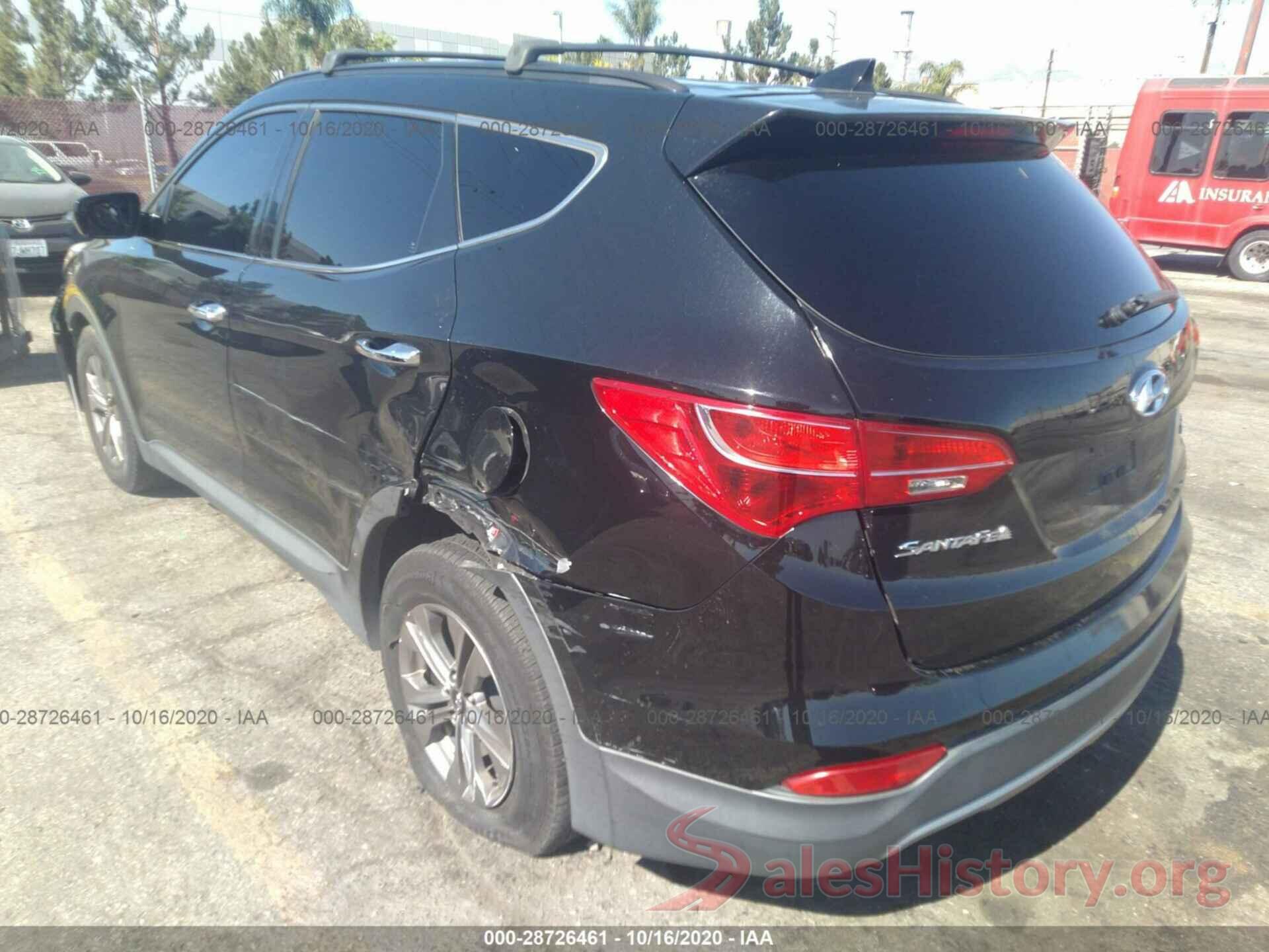 5XYZU3LB9GG308377 2016 HYUNDAI SANTA FE SPORT