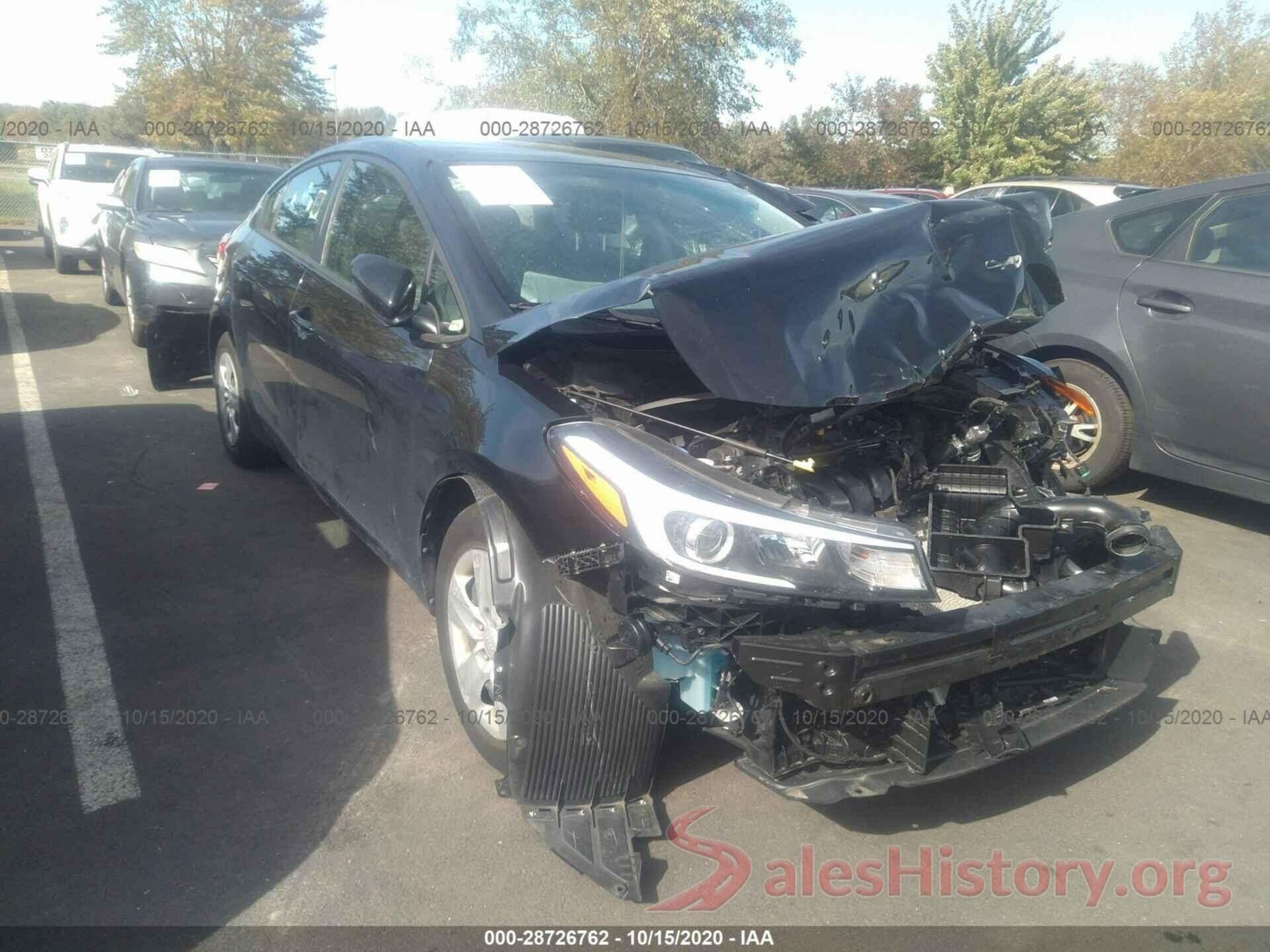 3KPFK4A77JE236418 2018 KIA FORTE