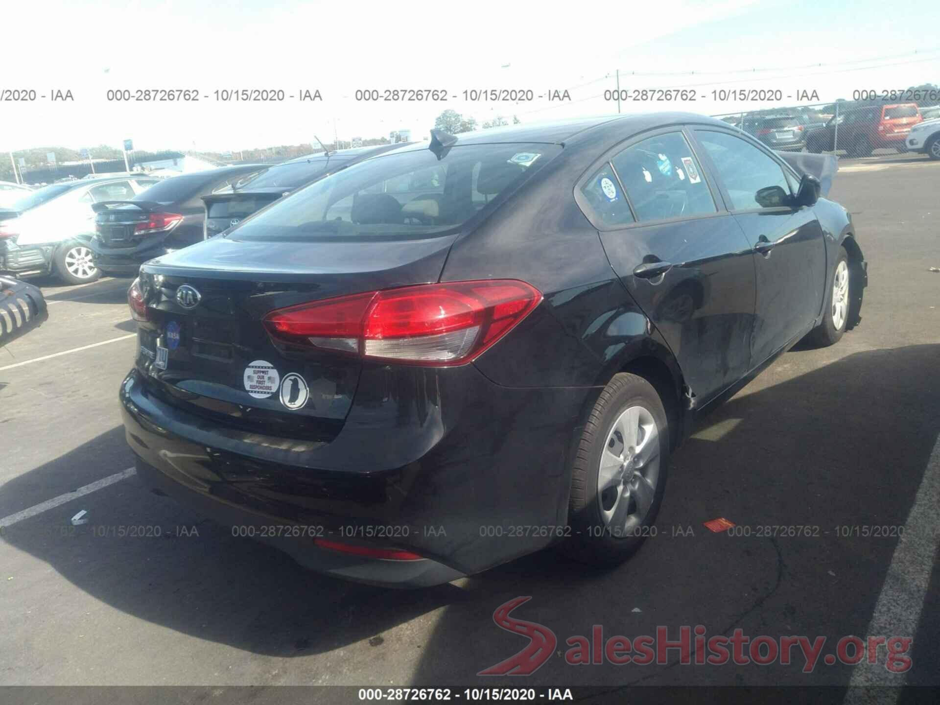 3KPFK4A77JE236418 2018 KIA FORTE