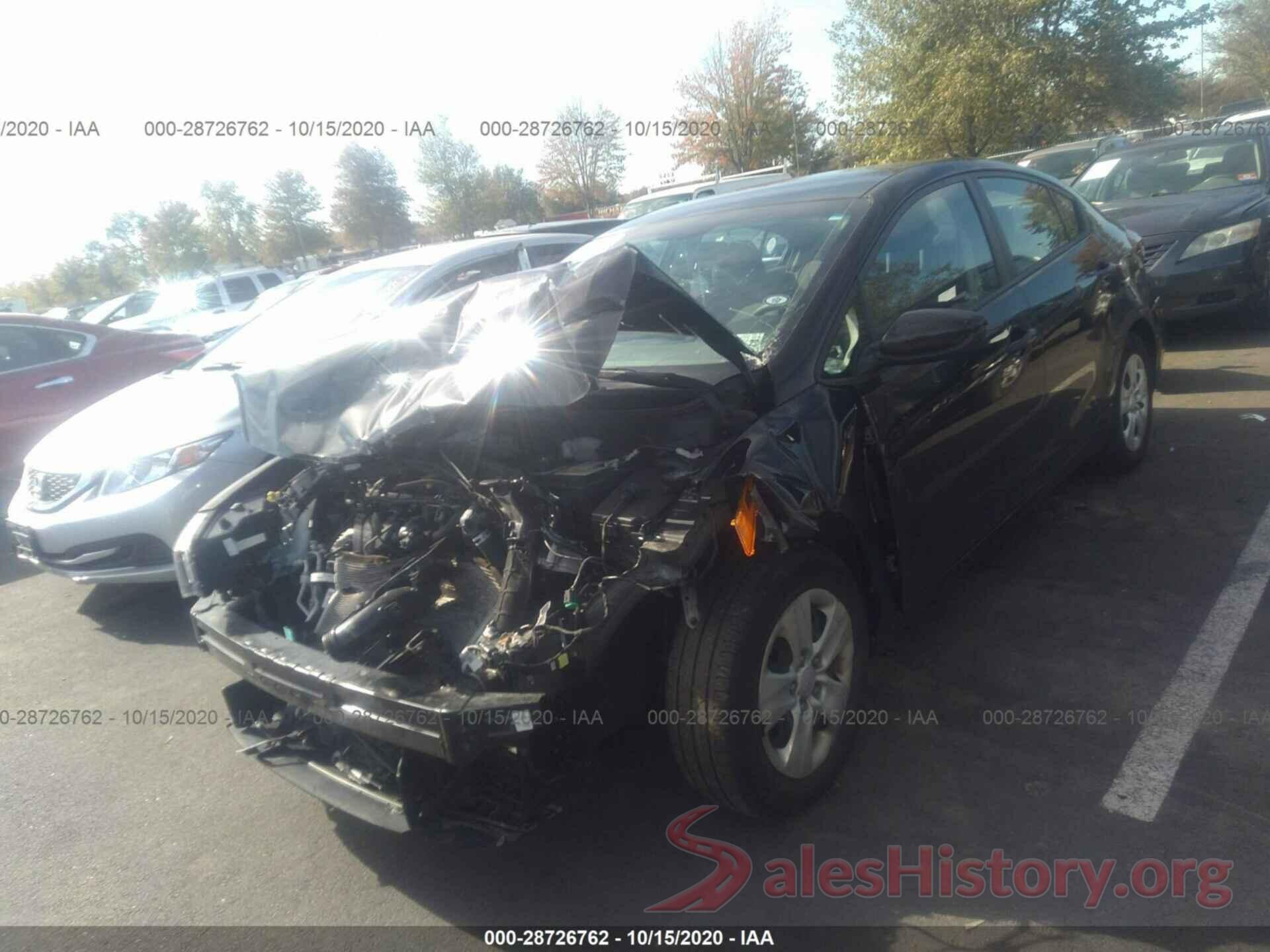 3KPFK4A77JE236418 2018 KIA FORTE