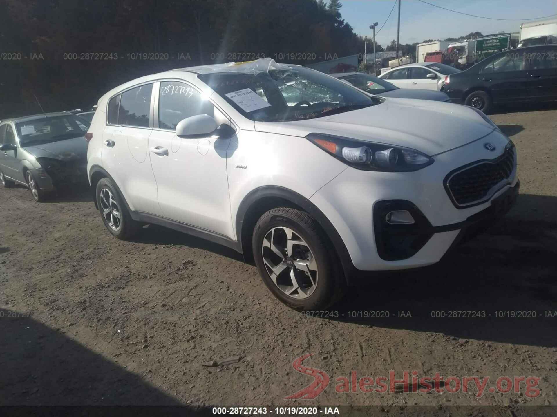 KNDPMCAC6L7707399 2020 KIA SPORTAGE