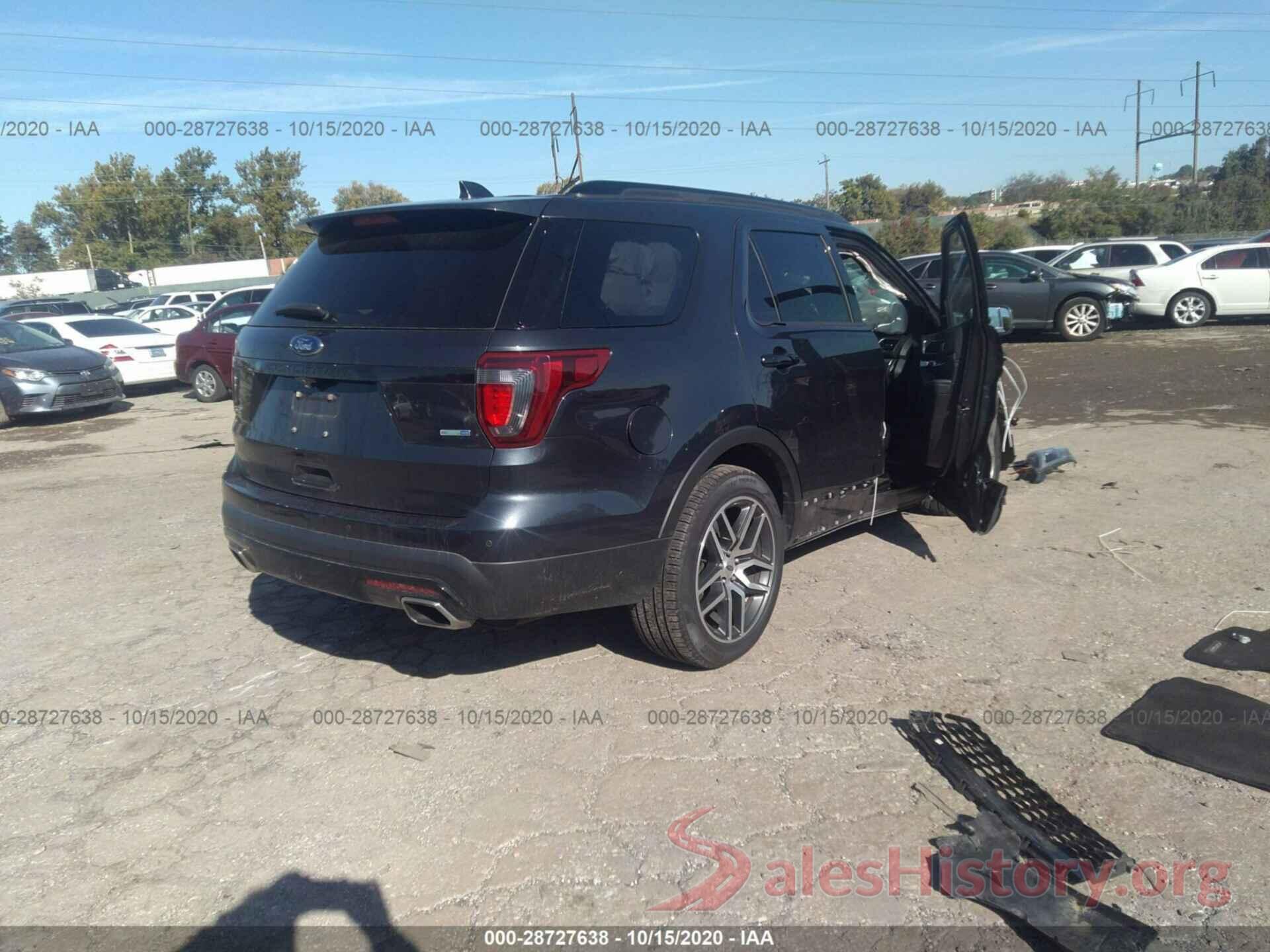 1FM5K8GT4HGC90224 2017 FORD EXPLORER