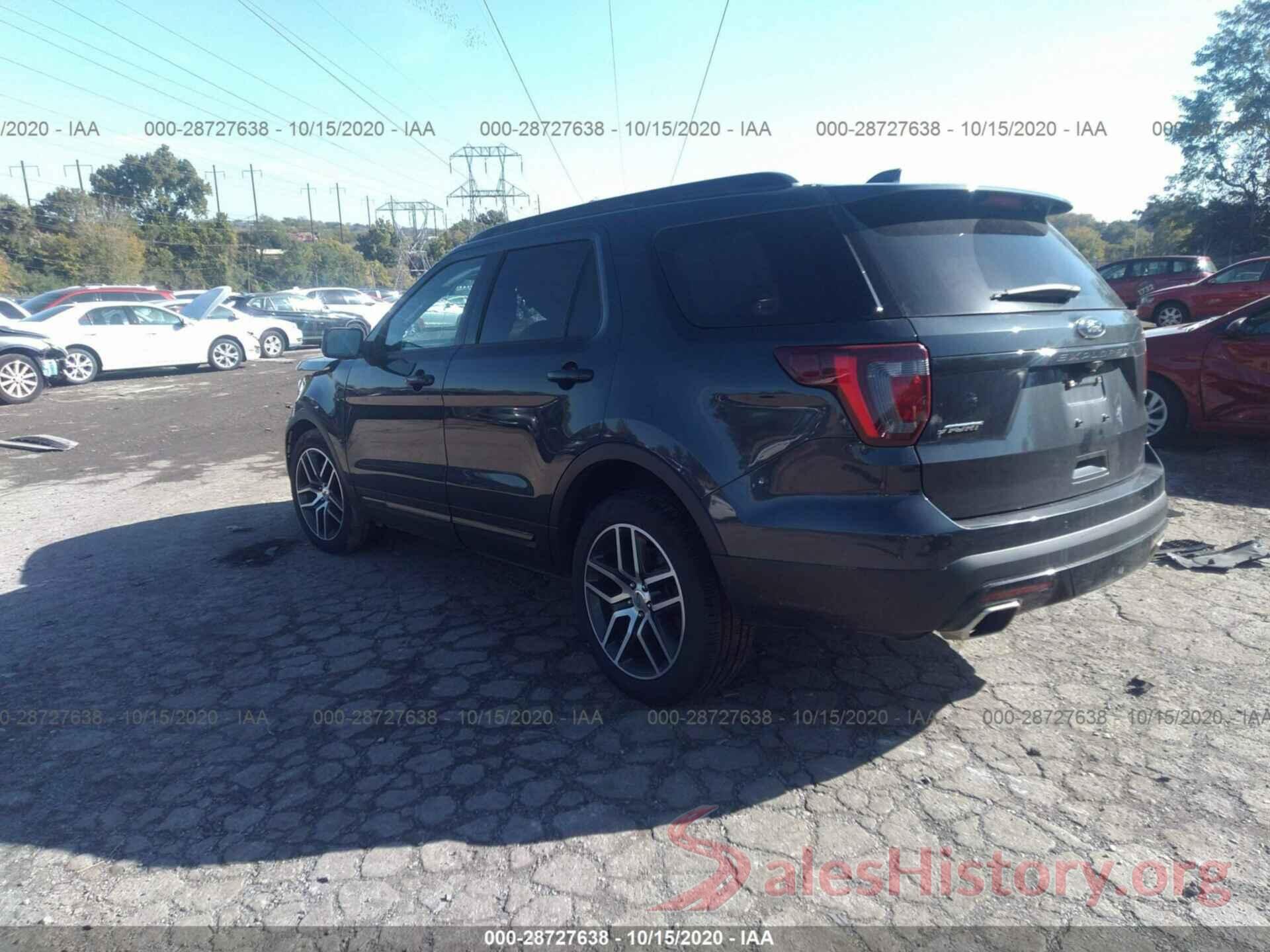 1FM5K8GT4HGC90224 2017 FORD EXPLORER