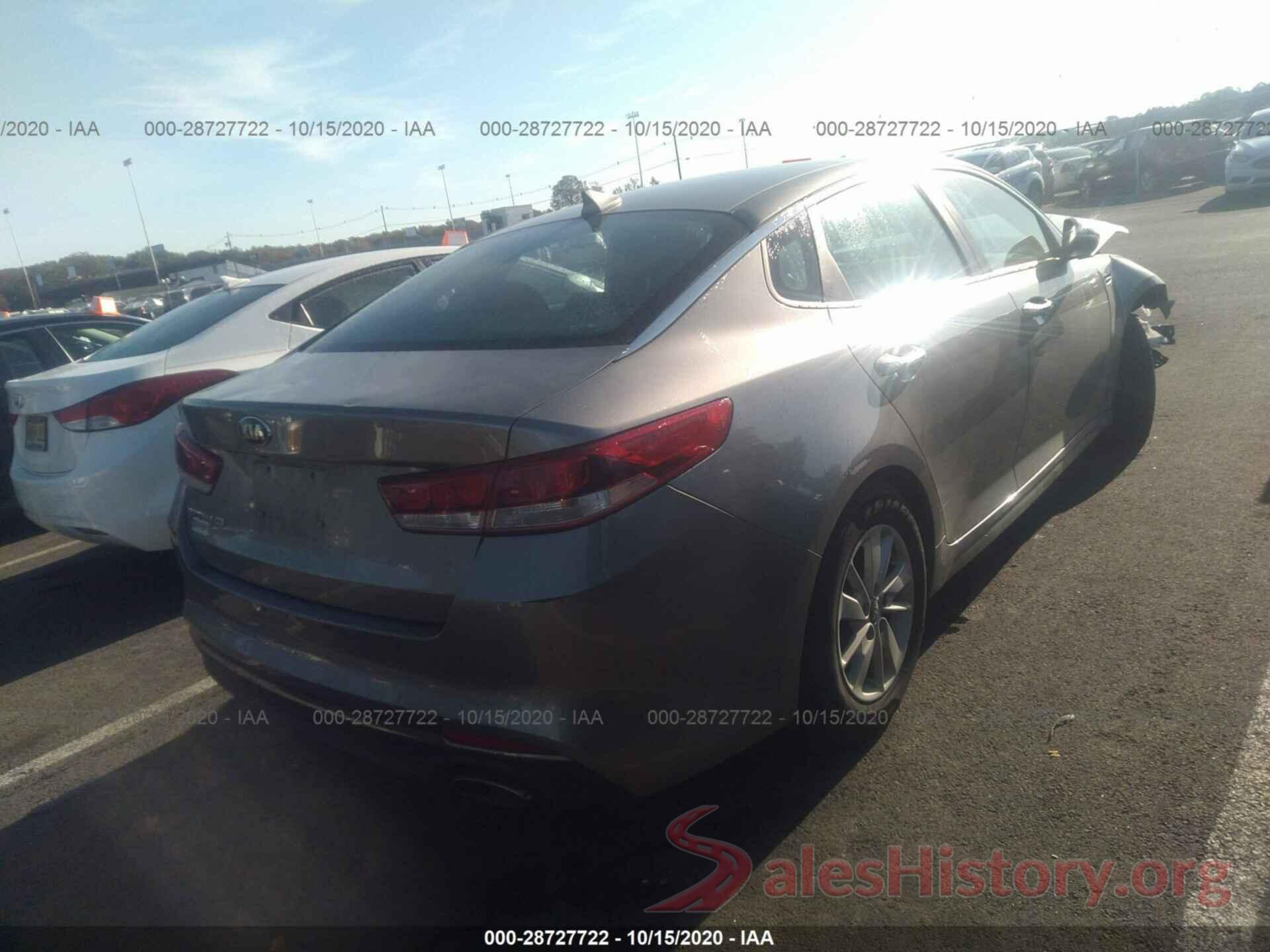 5XXGT4L37JG225342 2018 KIA OPTIMA