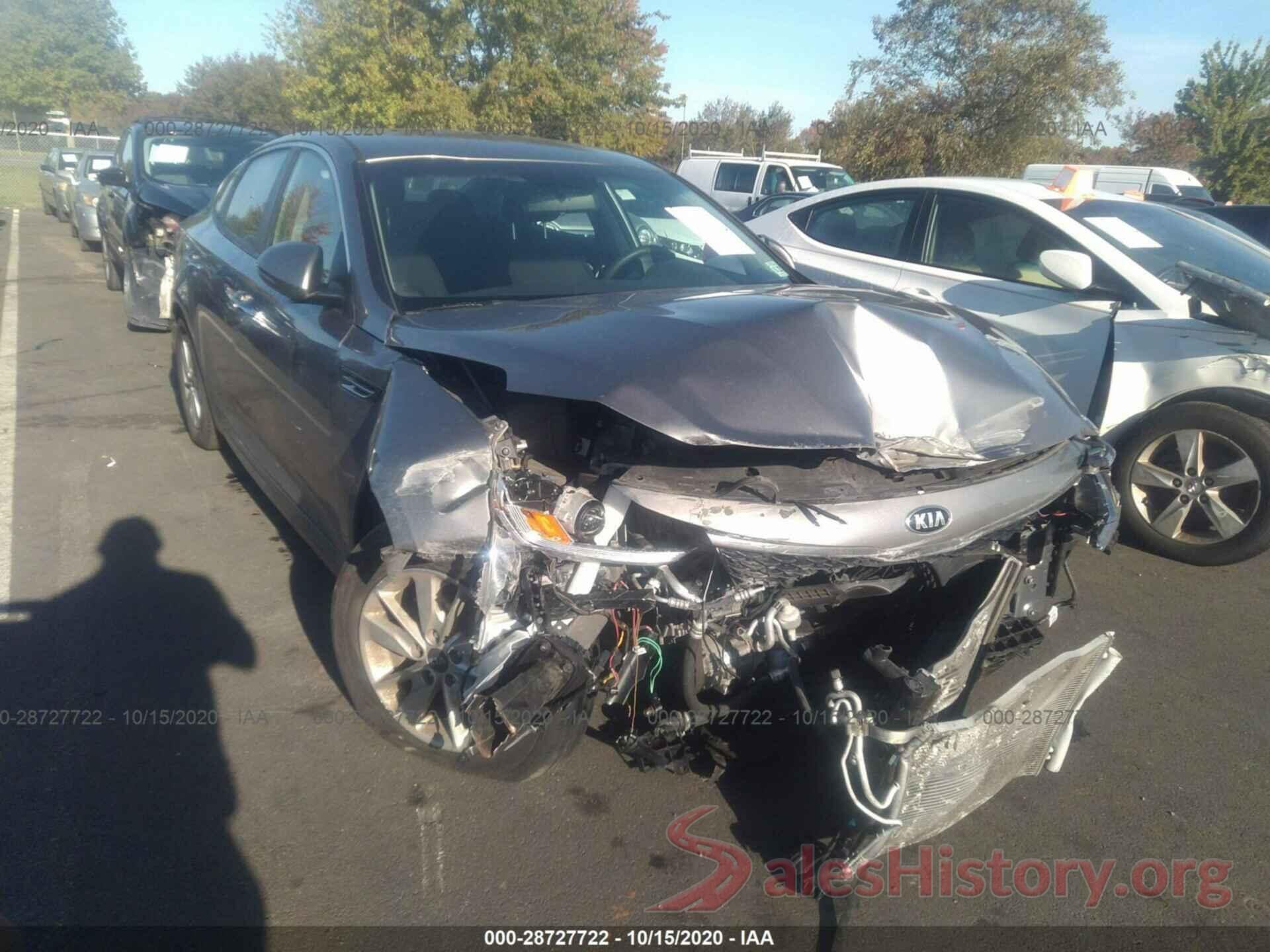 5XXGT4L37JG225342 2018 KIA OPTIMA