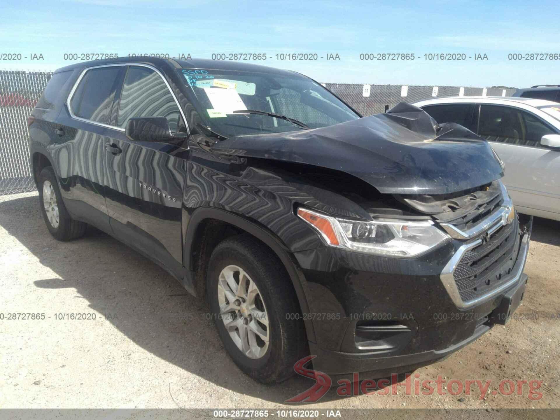 1GNERFKW4KJ200593 2019 CHEVROLET TRAVERSE