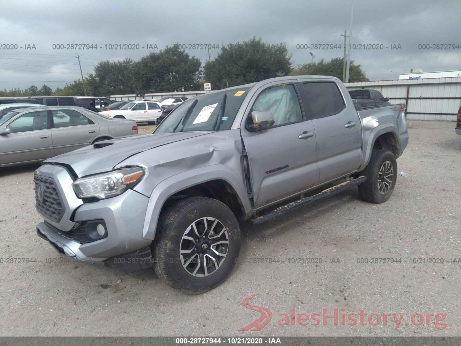 5TFCZ5AN9LX236801 2020 TOYOTA TACOMA 4WD