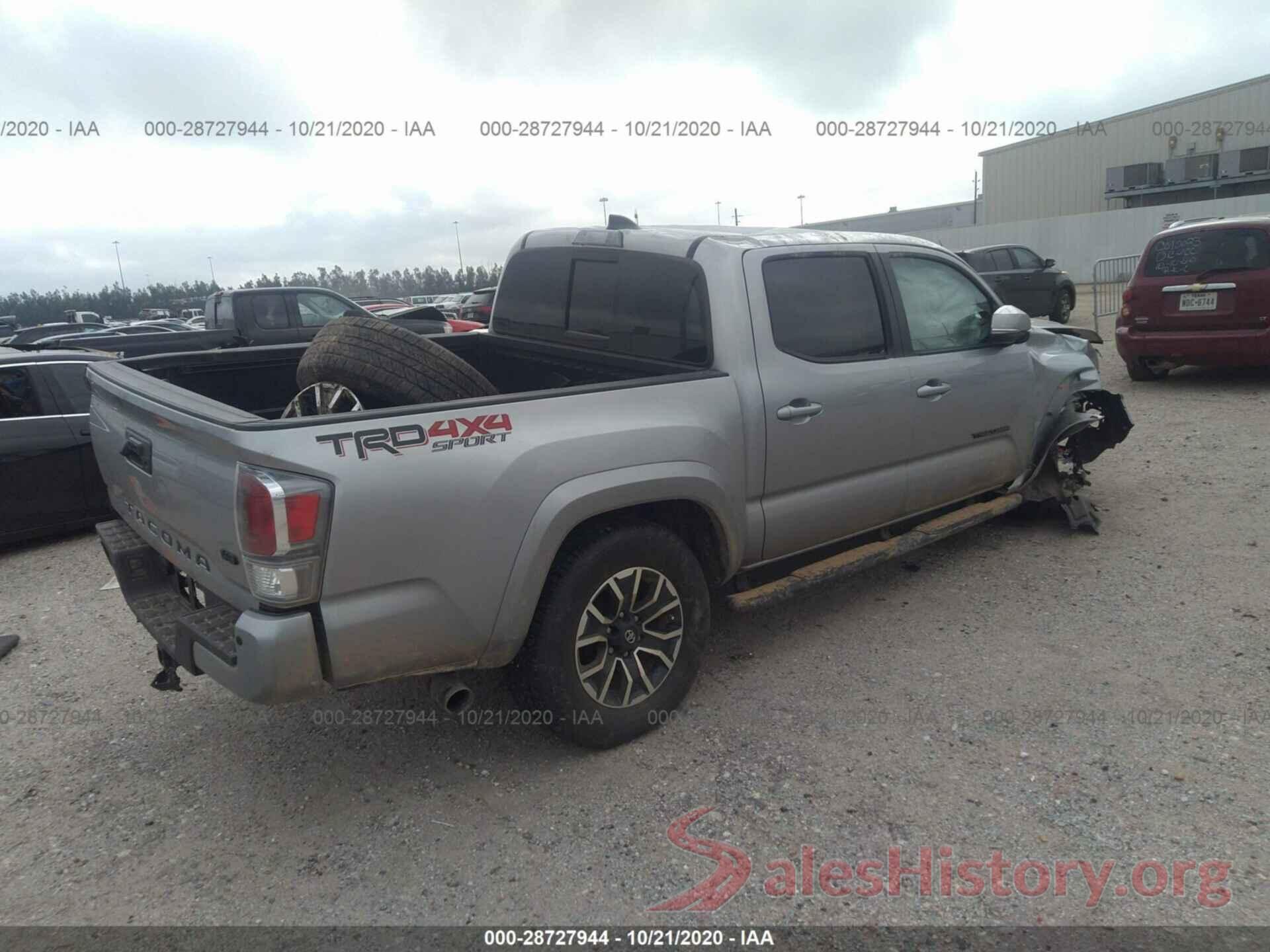 5TFCZ5AN9LX236801 2020 TOYOTA TACOMA 4WD