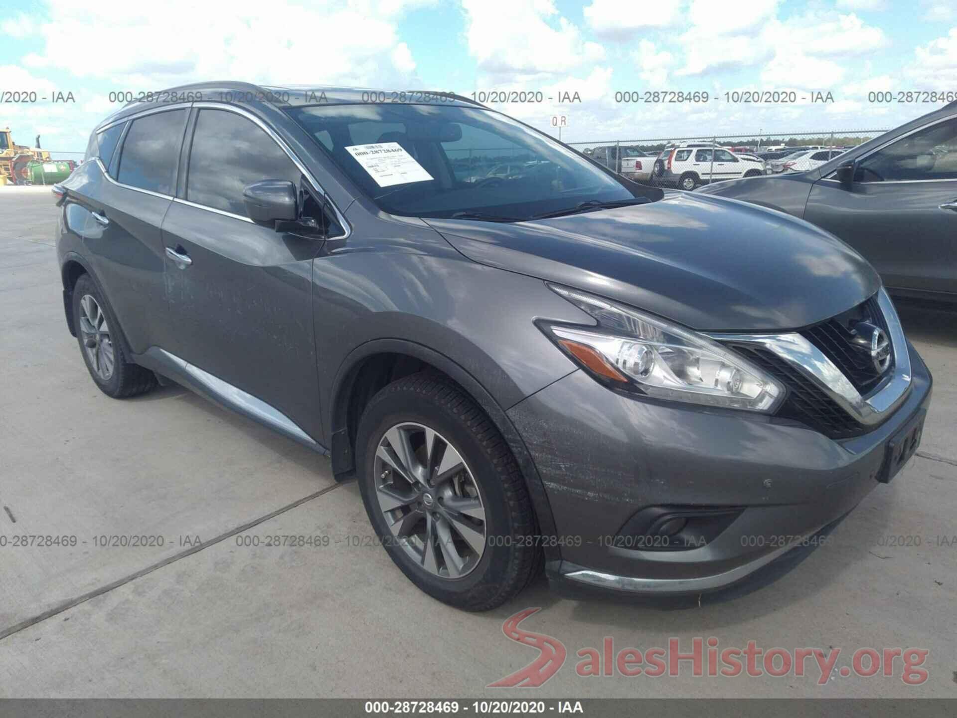 5N1AZ2MG5FN286769 2015 NISSAN MURANO