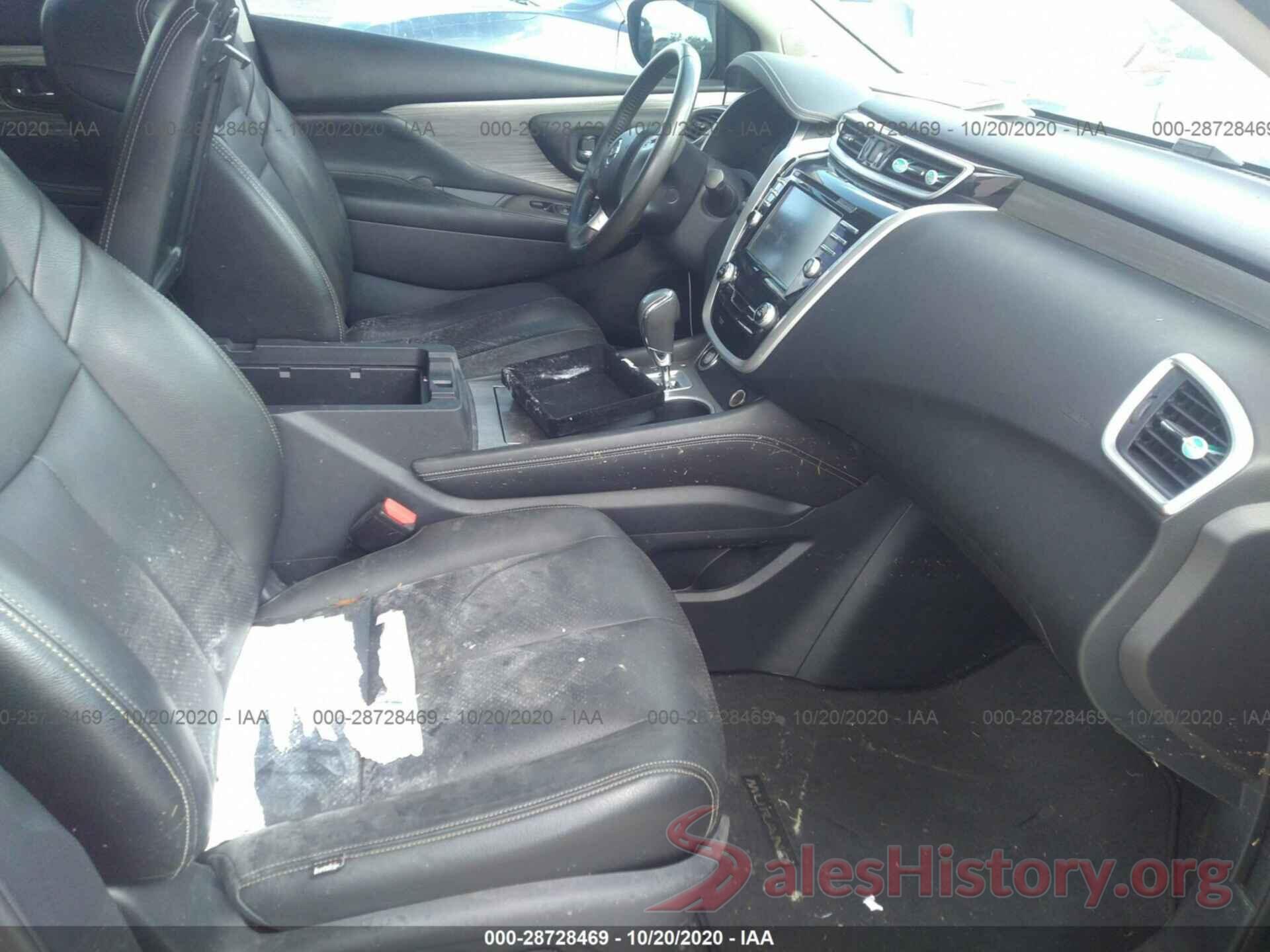 5N1AZ2MG5FN286769 2015 NISSAN MURANO