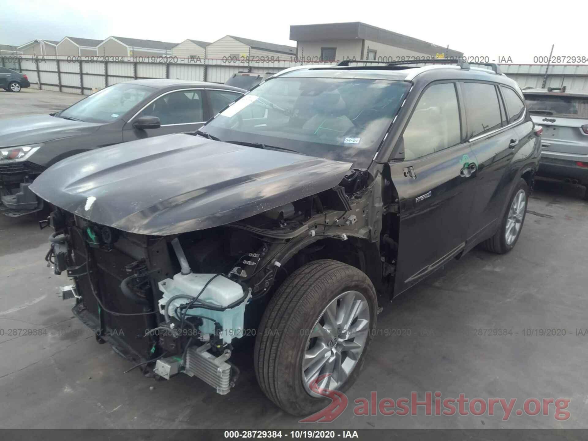 5TDYARAH8LS000838 2020 TOYOTA HIGHLANDER