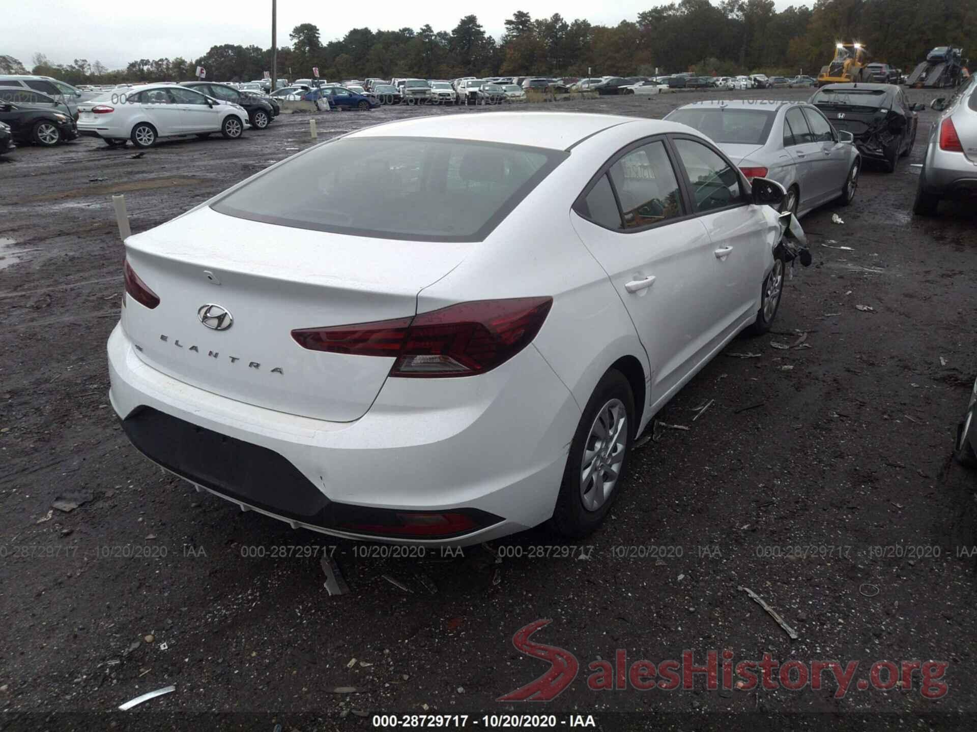 5NPD74LF4KH442371 2019 HYUNDAI ELANTRA