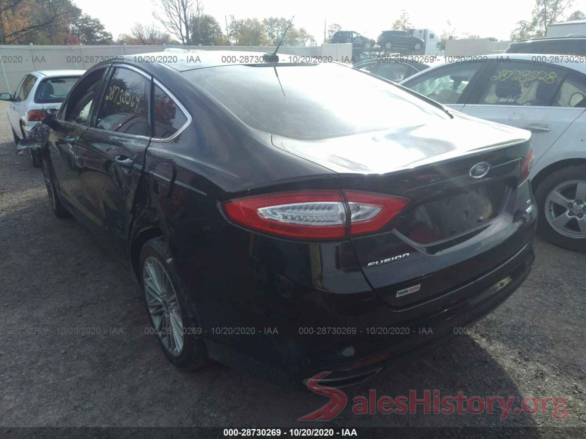 3FA6P0T90GR353645 2016 FORD FUSION