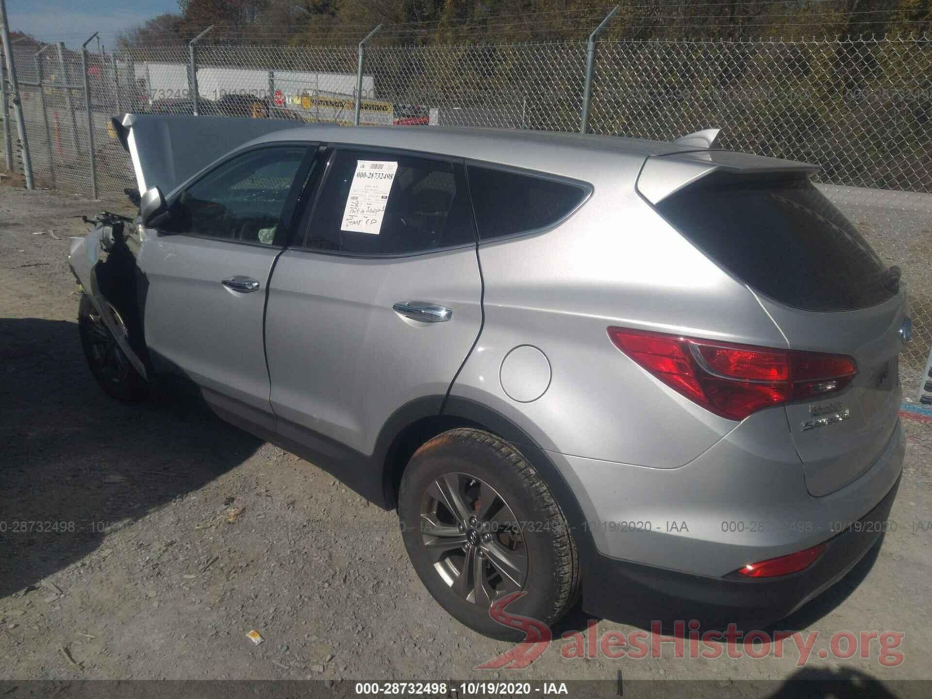 5XYZTDLB9GG351433 2016 HYUNDAI SANTA FE SPORT