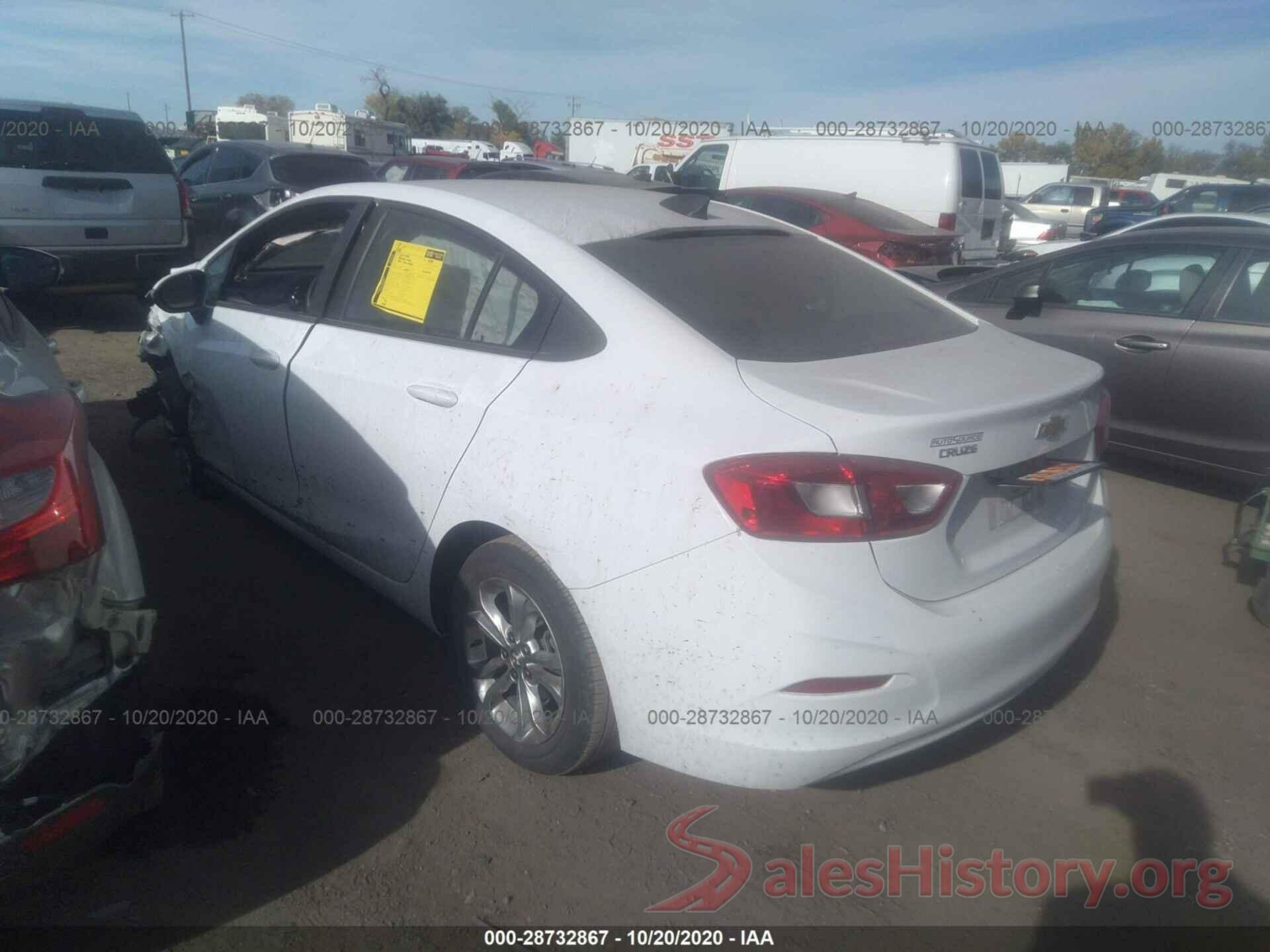 1G1BC5SM9K7119049 2019 CHEVROLET CRUZE